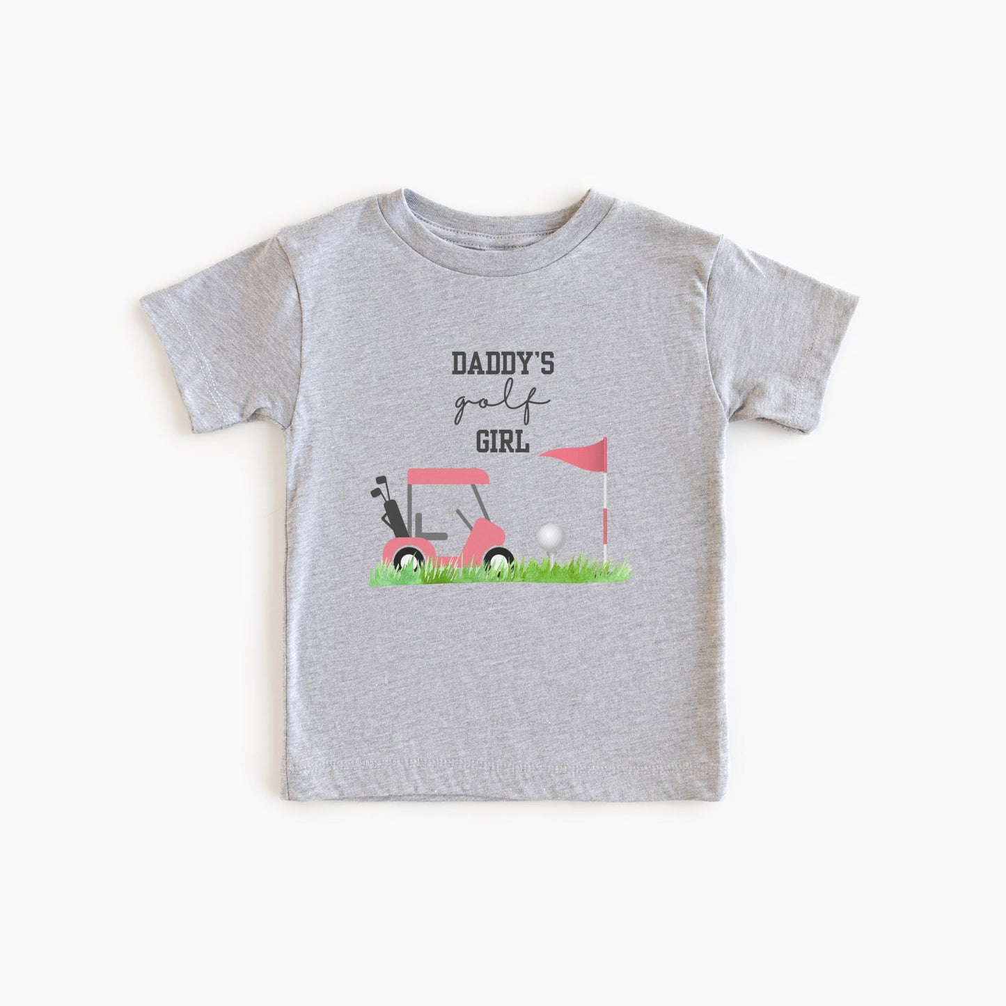 Daddy's Golfing Girl Shirt | Golf Girls Outfit | Sport Golf Tee | Father's Day Gift | Grandpa's Golfing Girl
