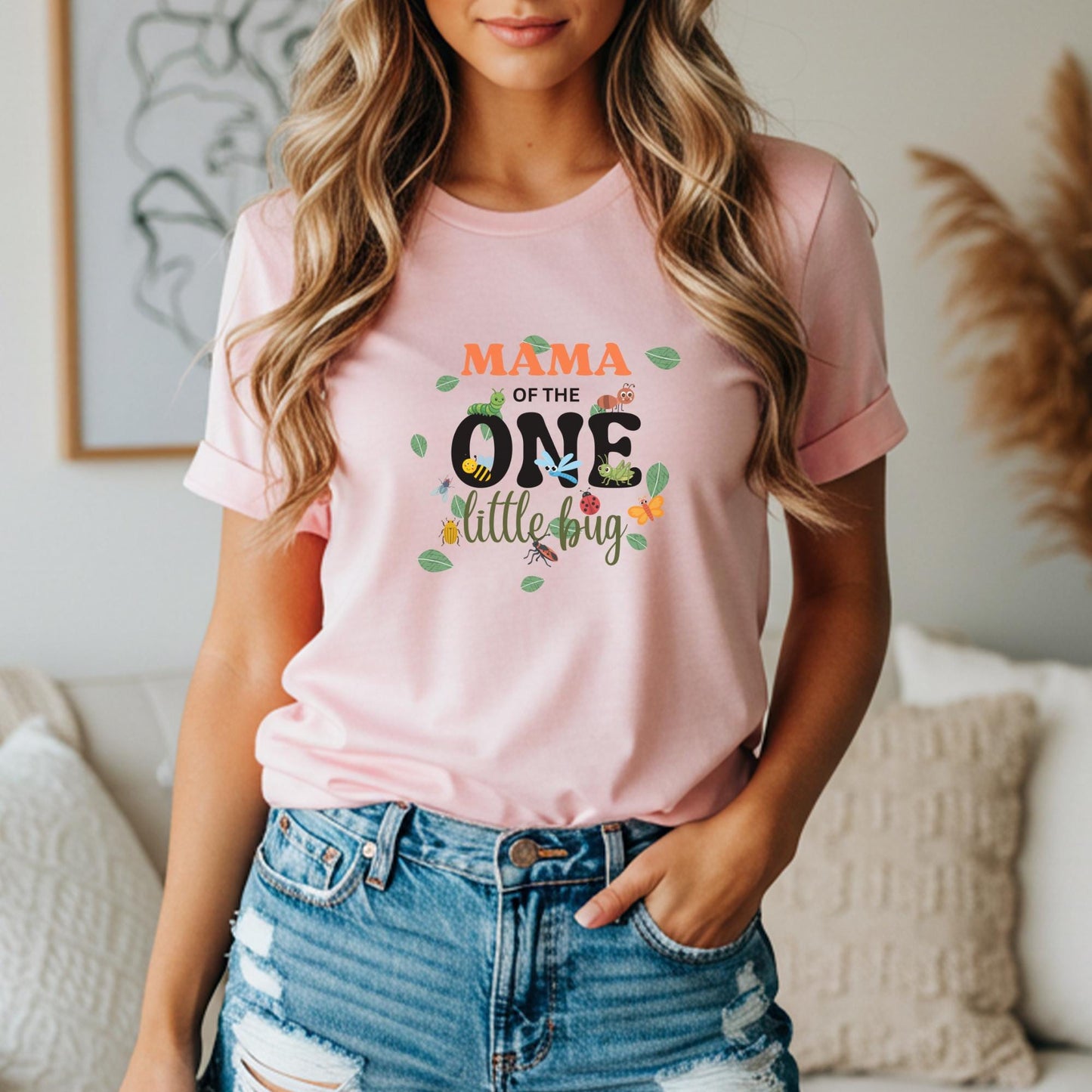 Personalized Insects Theme First Birthday Family Matching Shirts: One Little Bug 1st Birthday Party Outfit