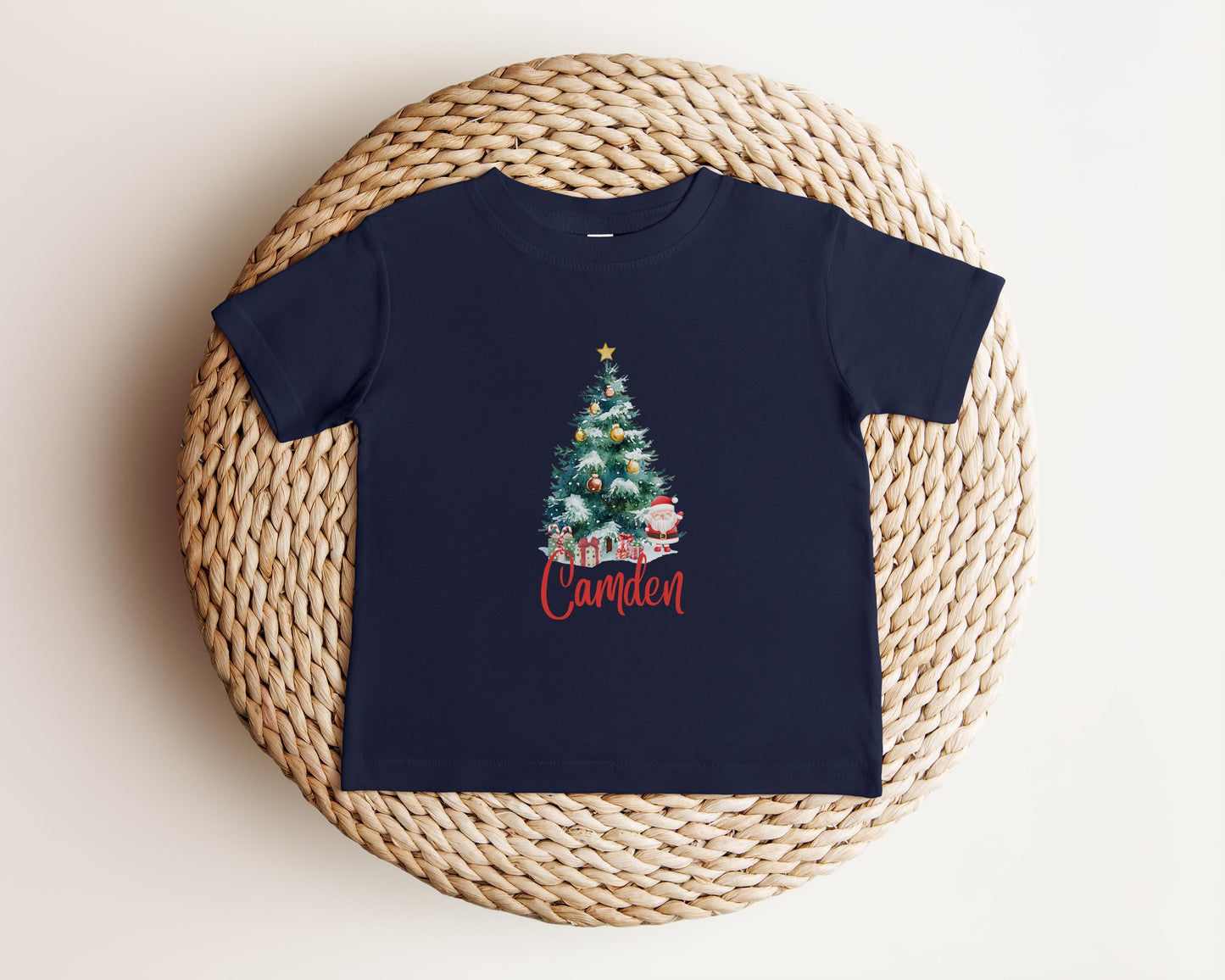Kids Christmas Tree Shirt: Festive Holiday Party Tee