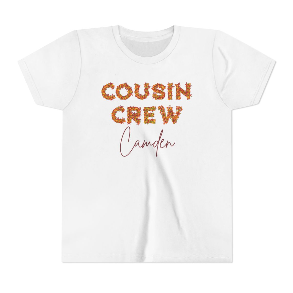 Personalized Cousin Crew Floral Matching Family T-Shirts & Bodysuits