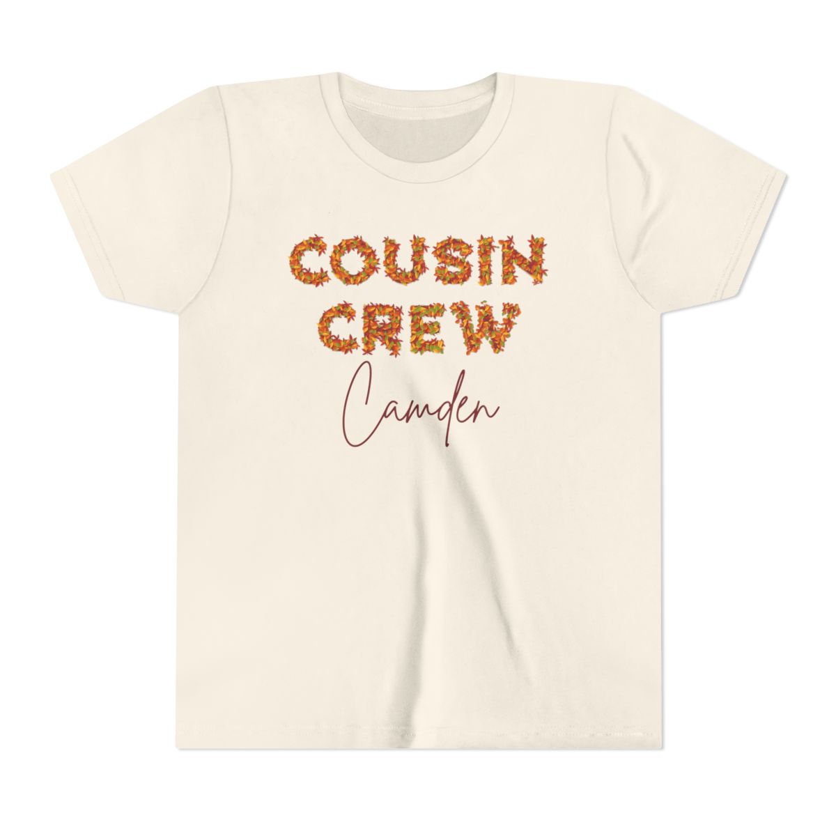 Personalized Cousin Crew Floral Matching Family T-Shirts & Bodysuits