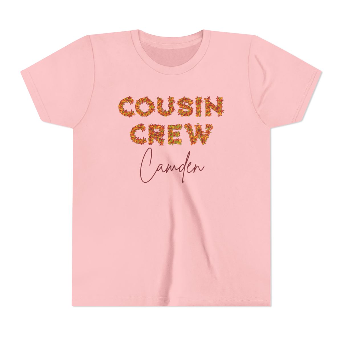 Personalized Cousin Crew Floral Matching Family T-Shirts & Bodysuits