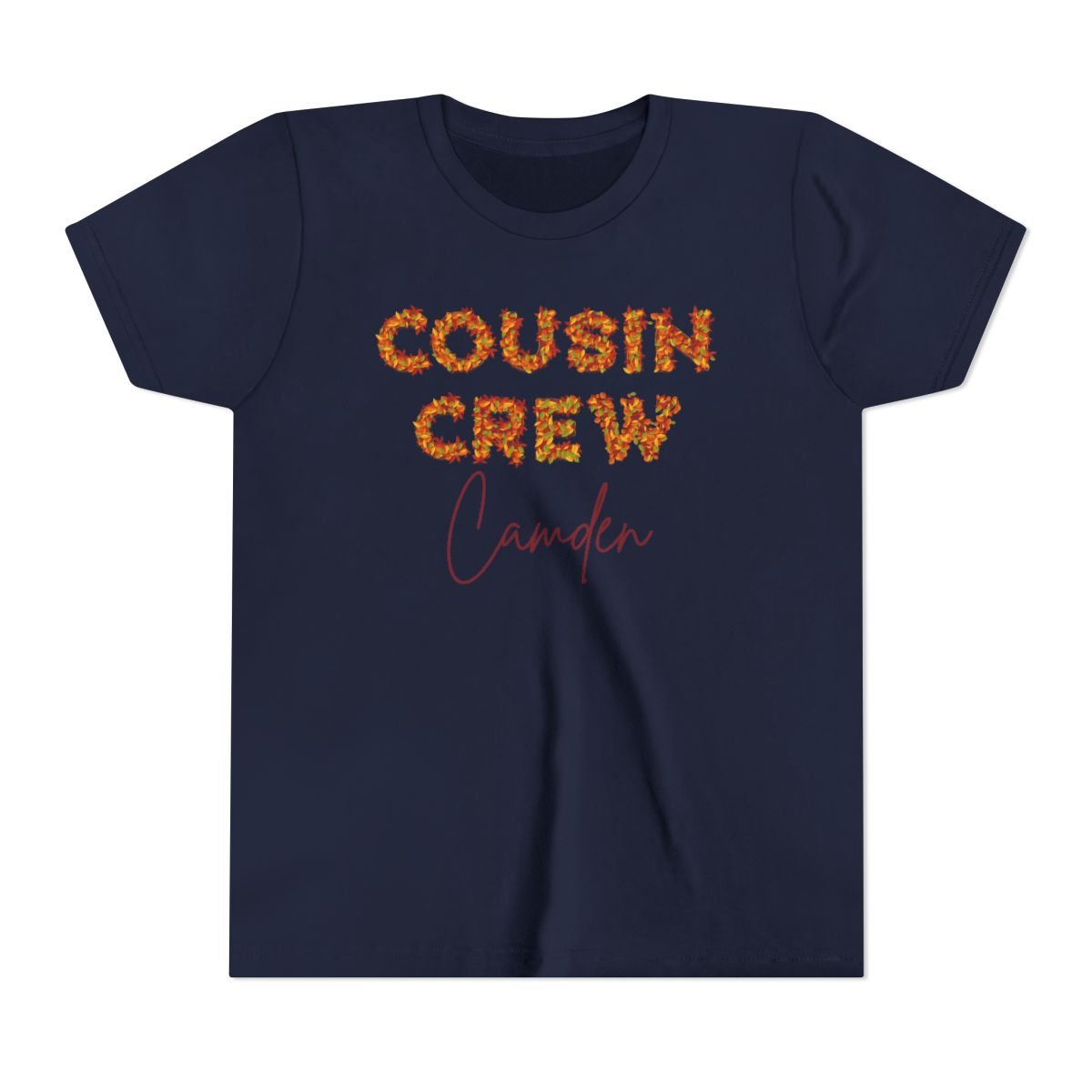 Personalized Cousin Crew Floral Matching Family T-Shirts & Bodysuits