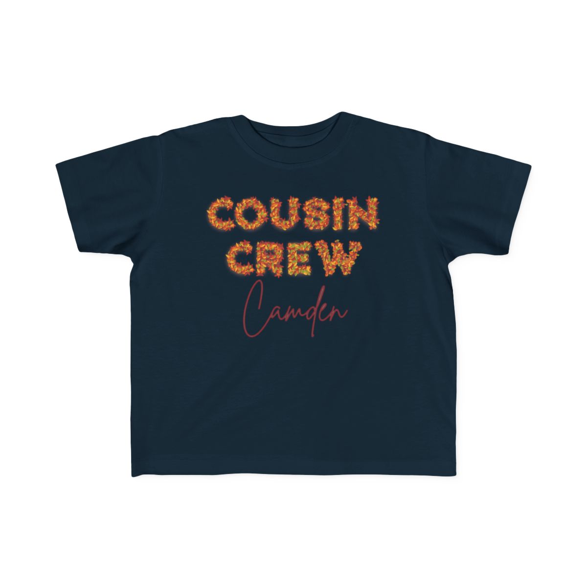 Personalized Cousin Crew Floral Matching Family T-Shirts & Bodysuits