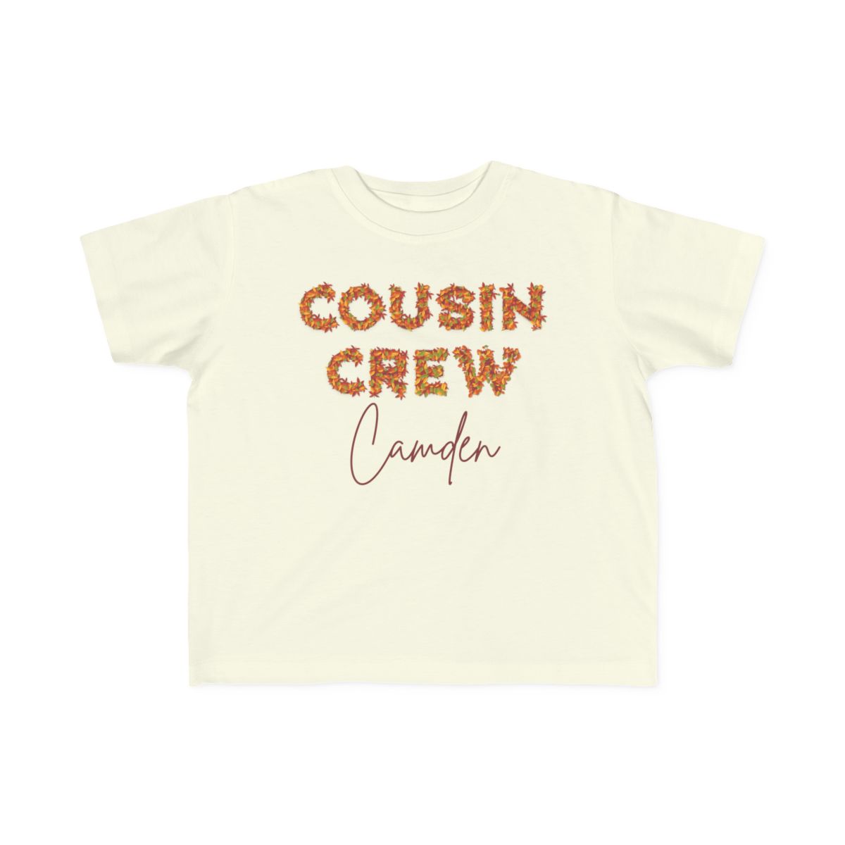 Personalized Cousin Crew Floral Matching Family T-Shirts & Bodysuits