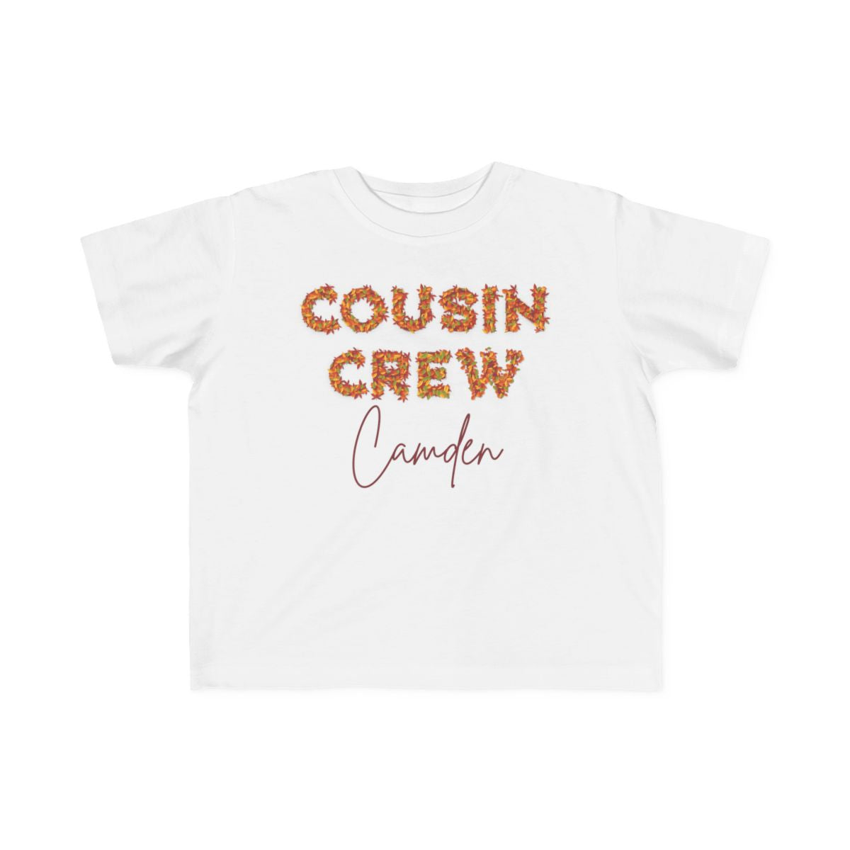 Personalized Cousin Crew Floral Matching Family T-Shirts & Bodysuits