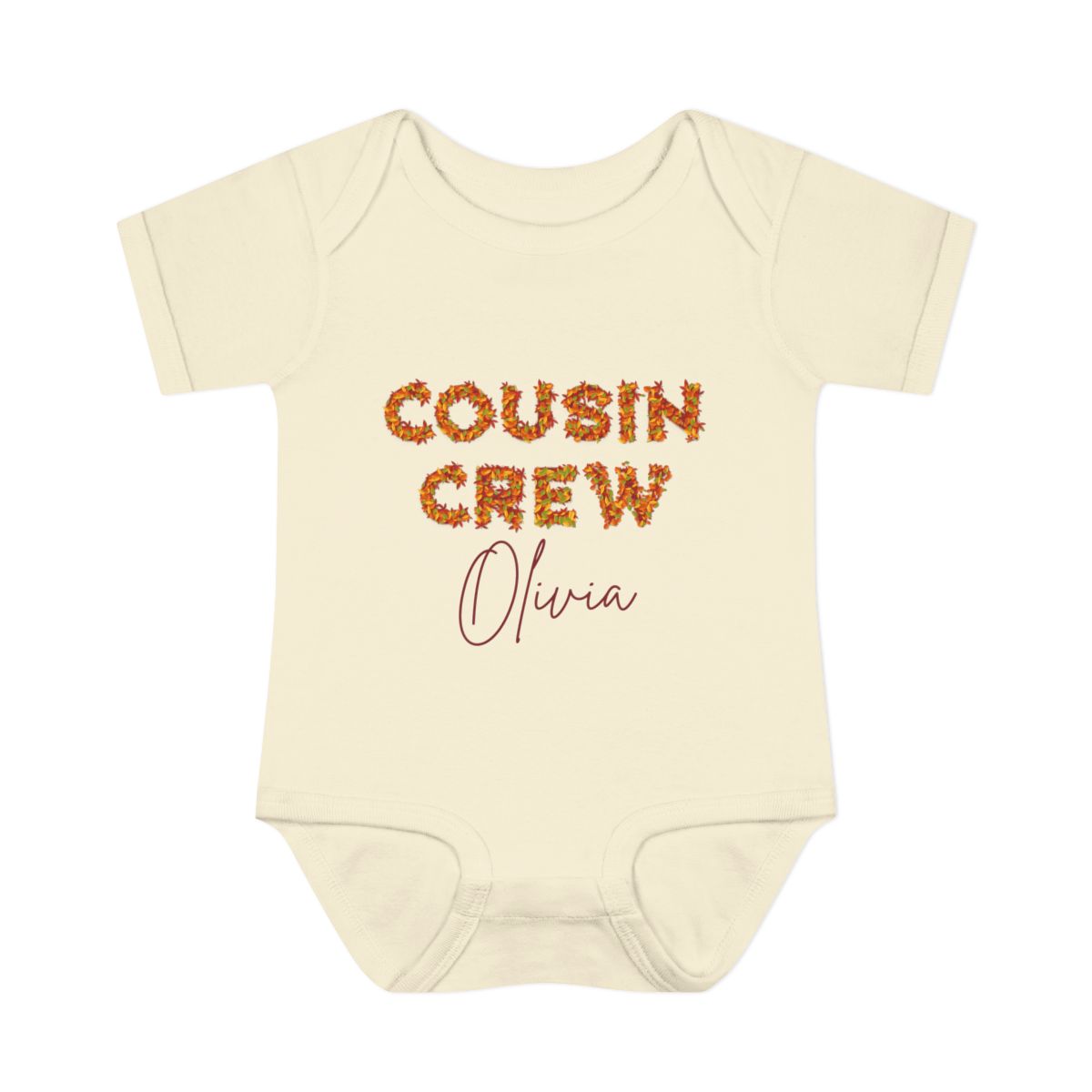 Personalized Cousin Crew Floral Matching Family T-Shirts & Bodysuits