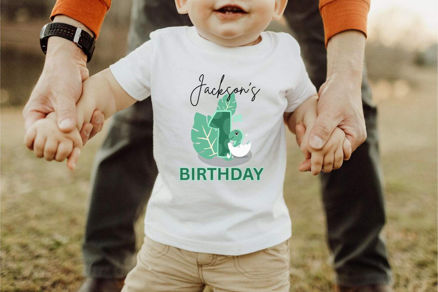 Dinosaur First Birthday Shirt | 1st Birthday Outfit | Personalized Birthday Tee | Custom Birthday Kids Gift | One A Saurus Baby Shirt