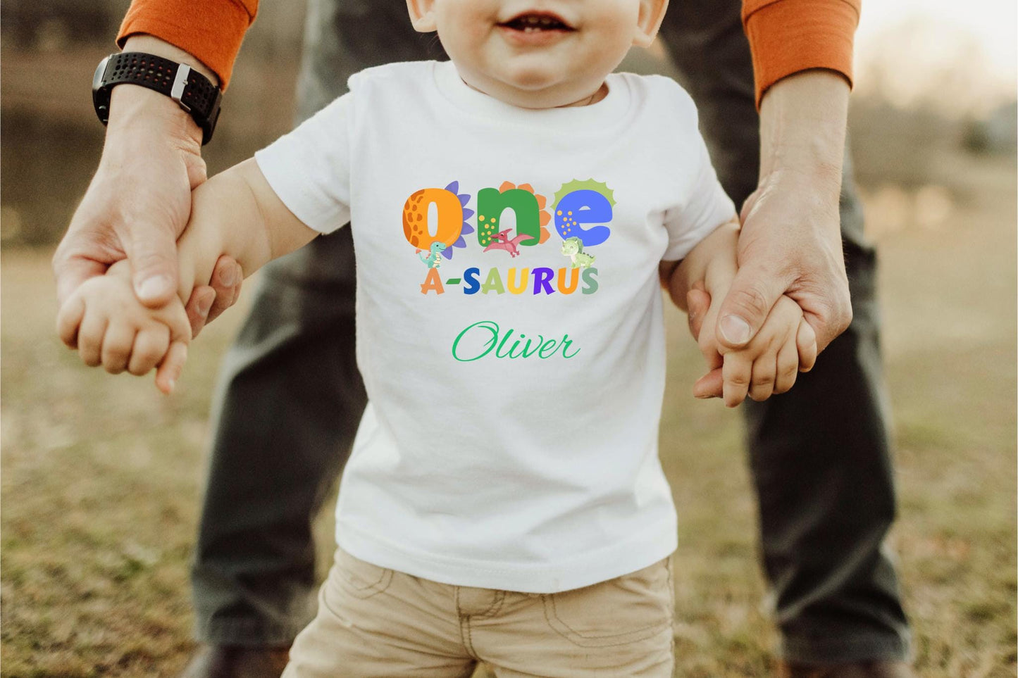Dinosaur First Birthday Shirt | 1st Birthday Outfit | Personalized Birthday Tee | Custom Birthday Kids Gift | One A Saurus Shirt