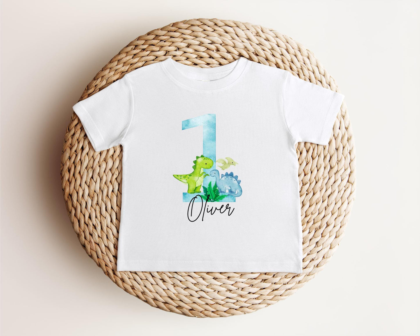 Dinosaur First Birthday Shirt | 1st Birthday Outfit | Personalized Birthday Tee | Custom Birthday Kids Gift |Birthday OneASaurus Shirt