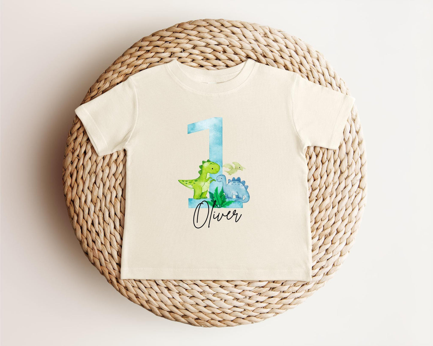 Dinosaur First Birthday Shirt | 1st Birthday Outfit | Personalized Birthday Tee | Custom Birthday Kids Gift |Birthday OneASaurus Shirt