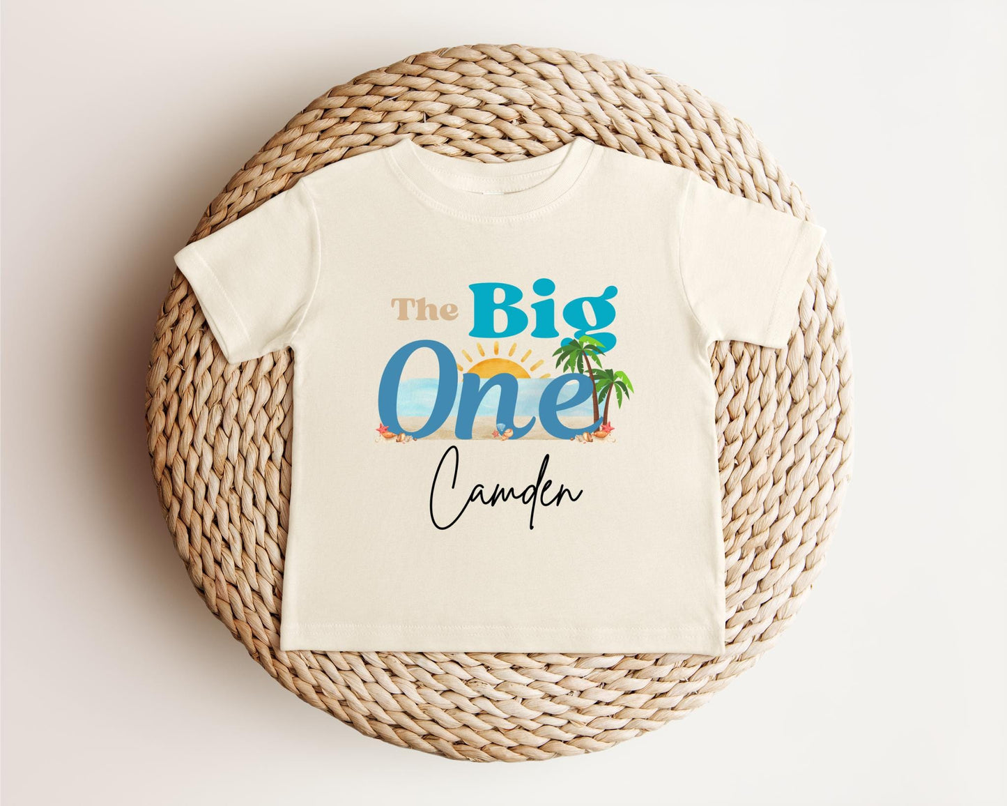 Surf First Birthday Shirt | The Big One Shirt | 1st Birthday Tee | Catch A Wave Birthday Outfit | Toddler Boy Surfer | Surfs Up Tshirt