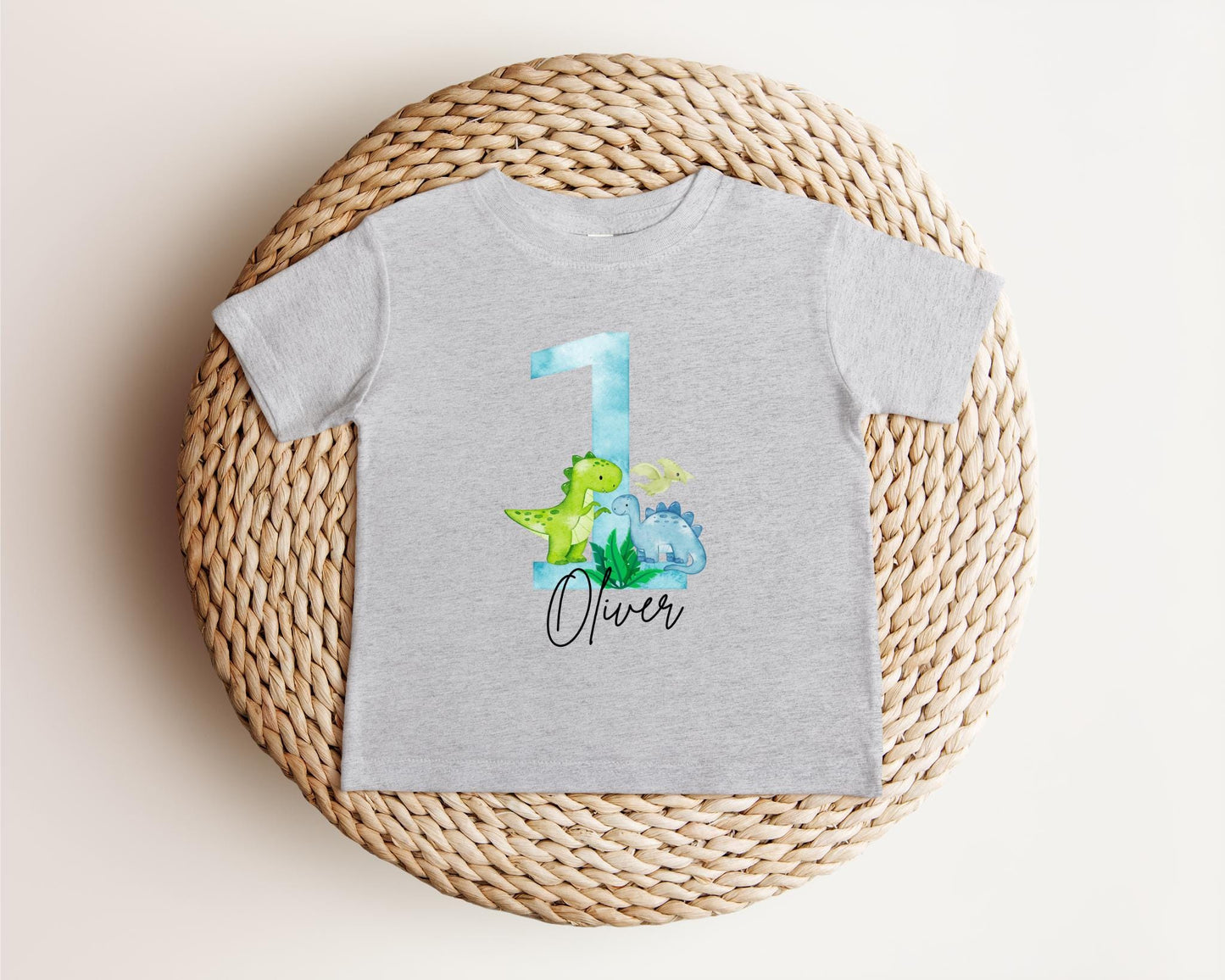 Dinosaur First Birthday Shirt | 1st Birthday Outfit | Personalized Birthday Tee | Custom Birthday Kids Gift |Birthday OneASaurus Shirt