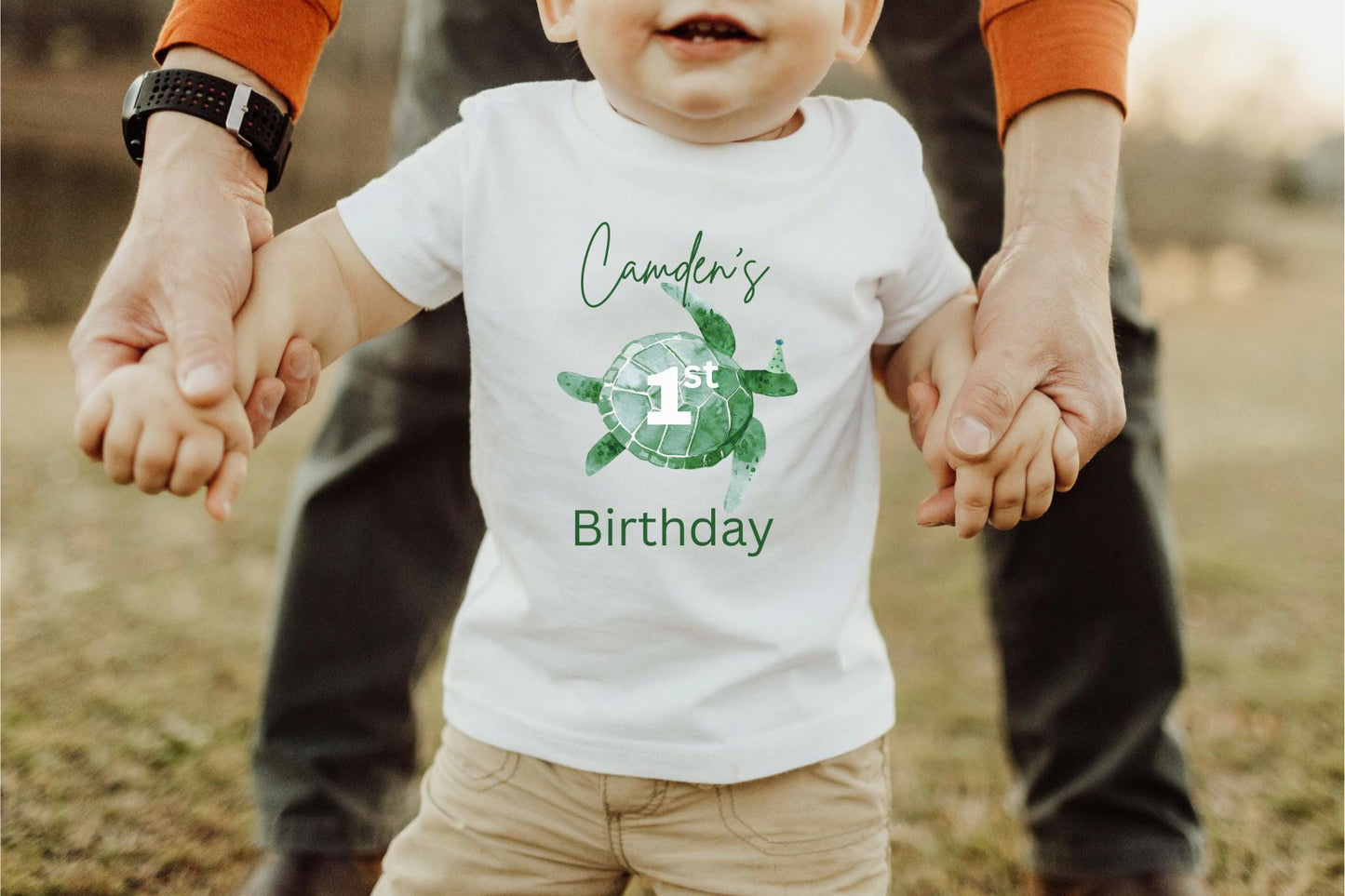 First Birthday Sea Turtle Shirt | Under The Sea 1st Birthday Outfit | Oneder The Sea Birthday Party | Sea Ocean Animals Birthday Tee