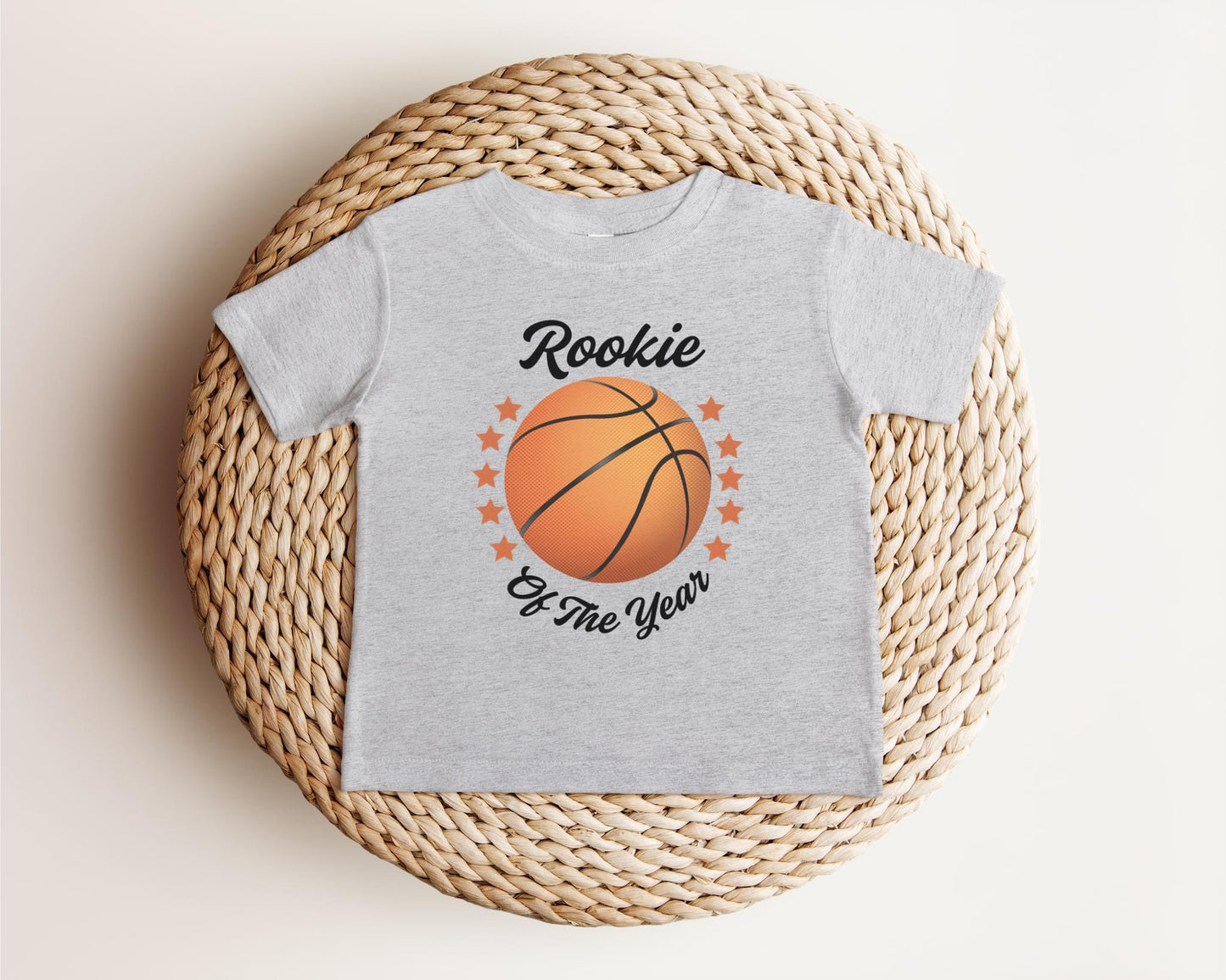 Personalized Basketball Rookie Of The Year 1st Birthday Shirt | Girls Boys First Birthday Shirt | Basketball Birthday Party Outfit