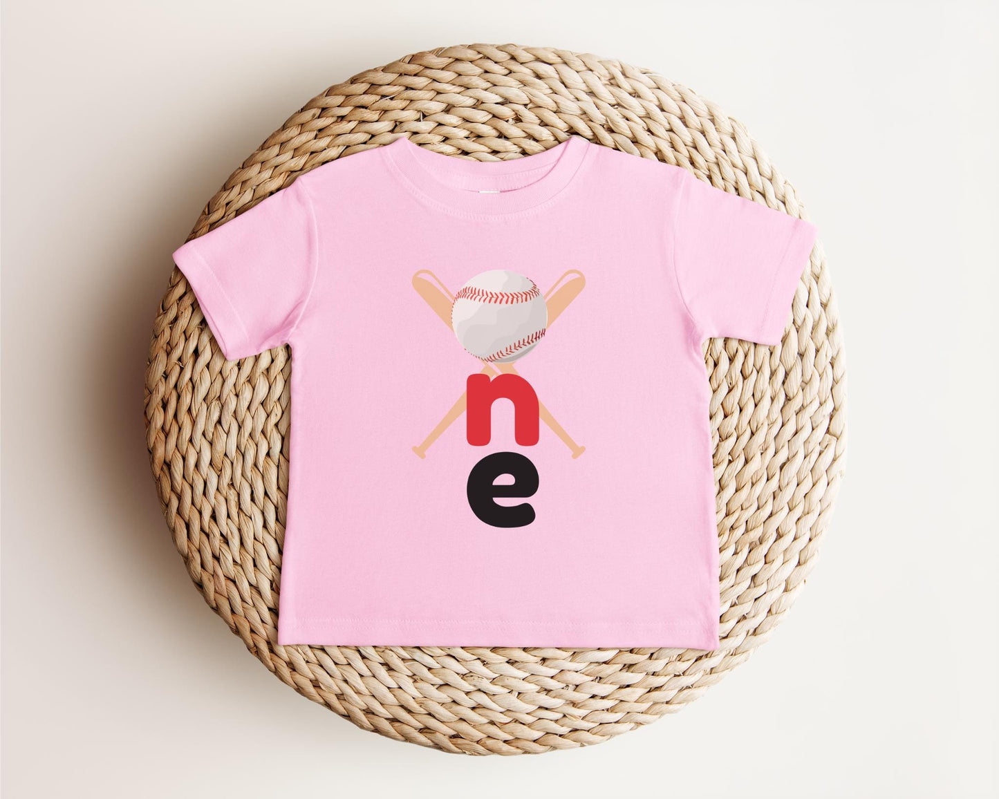 Personalized Baseball Themed First Birthday Shirt | 1st Birthday Baseball Shirt | Custom Name Baseball Outfit | Sports Birthday Party