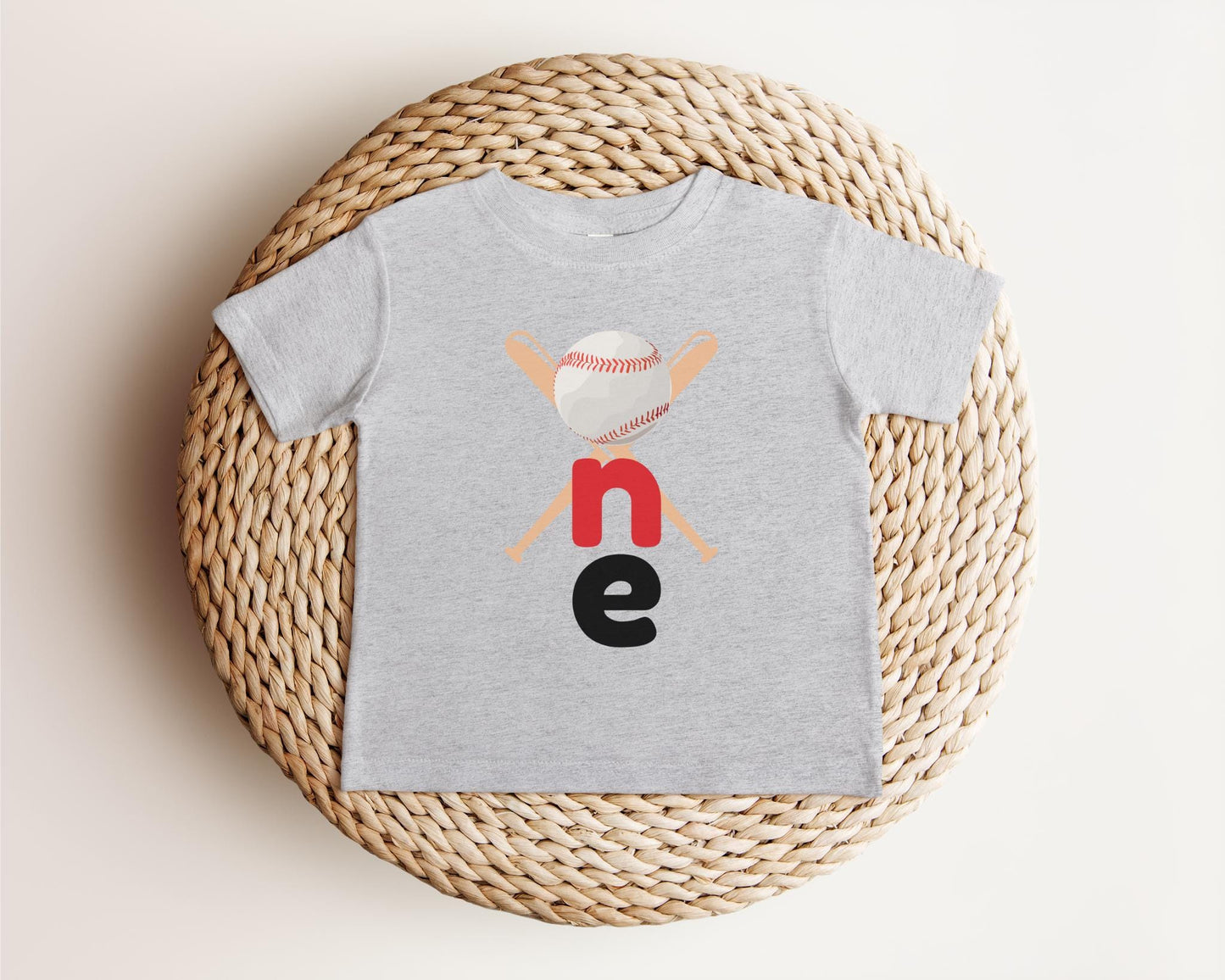 Personalized Baseball Themed First Birthday Shirt | 1st Birthday Baseball Shirt | Custom Name Baseball Outfit | Sports Birthday Party