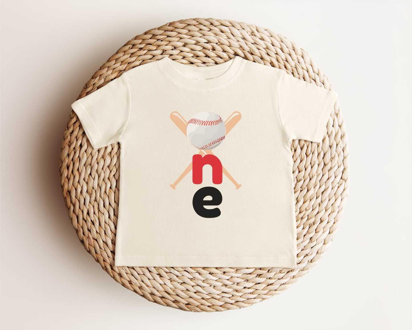 Personalized Baseball Themed First Birthday Shirt | 1st Birthday Baseball Shirt | Custom Name Baseball Outfit | Sports Birthday Party