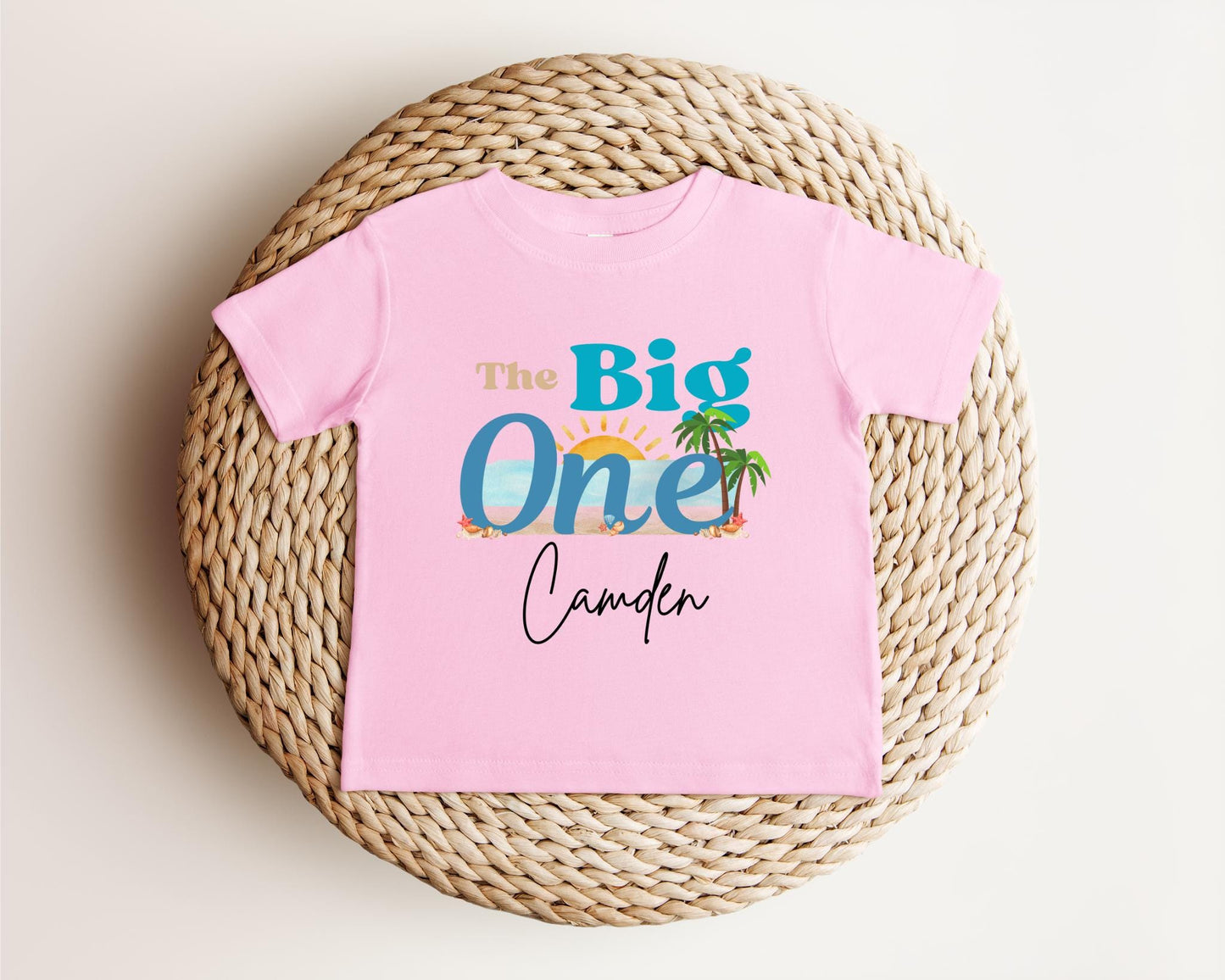 Surf First Birthday Shirt | The Big One Shirt | 1st Birthday Tee | Catch A Wave Birthday Outfit | Toddler Boy Surfer | Surfs Up Tshirt