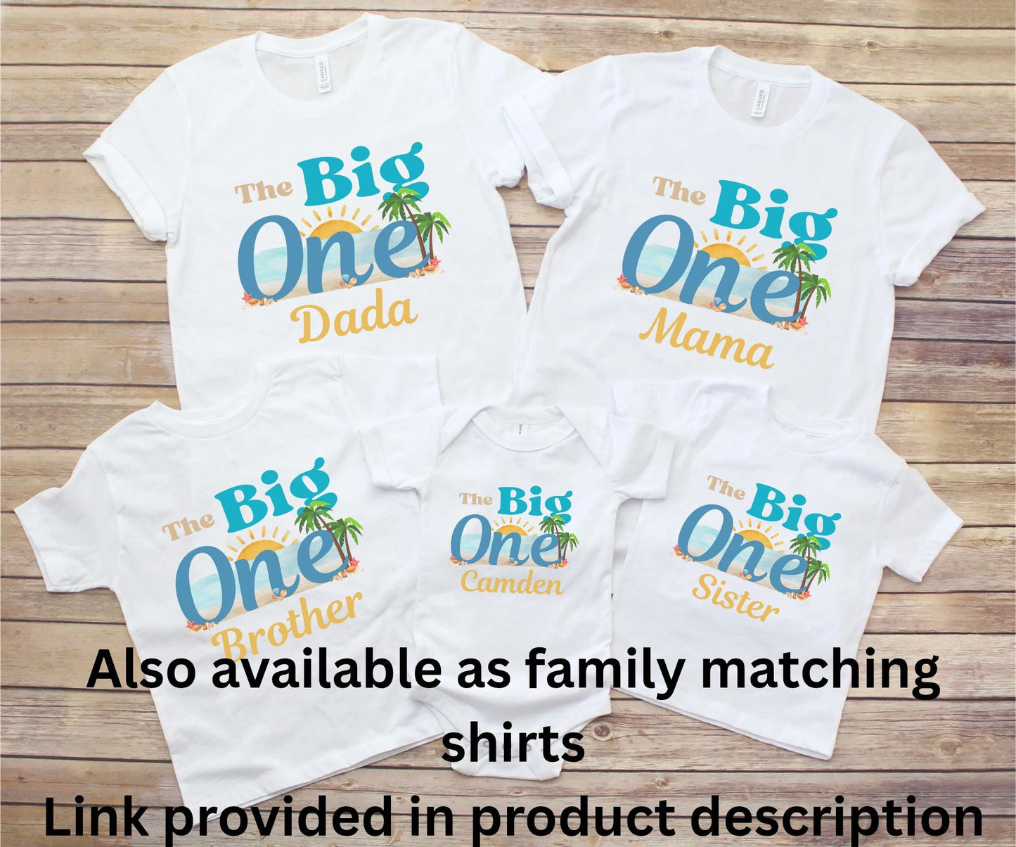 Surf First Birthday Shirt | The Big One Shirt | 1st Birthday Tee | Catch A Wave Birthday Outfit | Toddler Boy Surfer | Surfs Up Tshirt