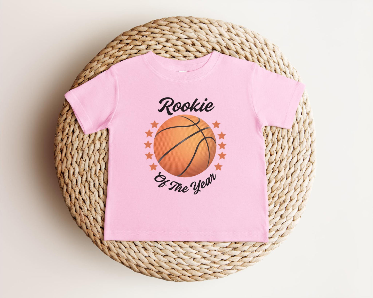Personalized Basketball Rookie Of The Year 1st Birthday Shirt | Girls Boys First Birthday Shirt | Basketball Birthday Party Outfit