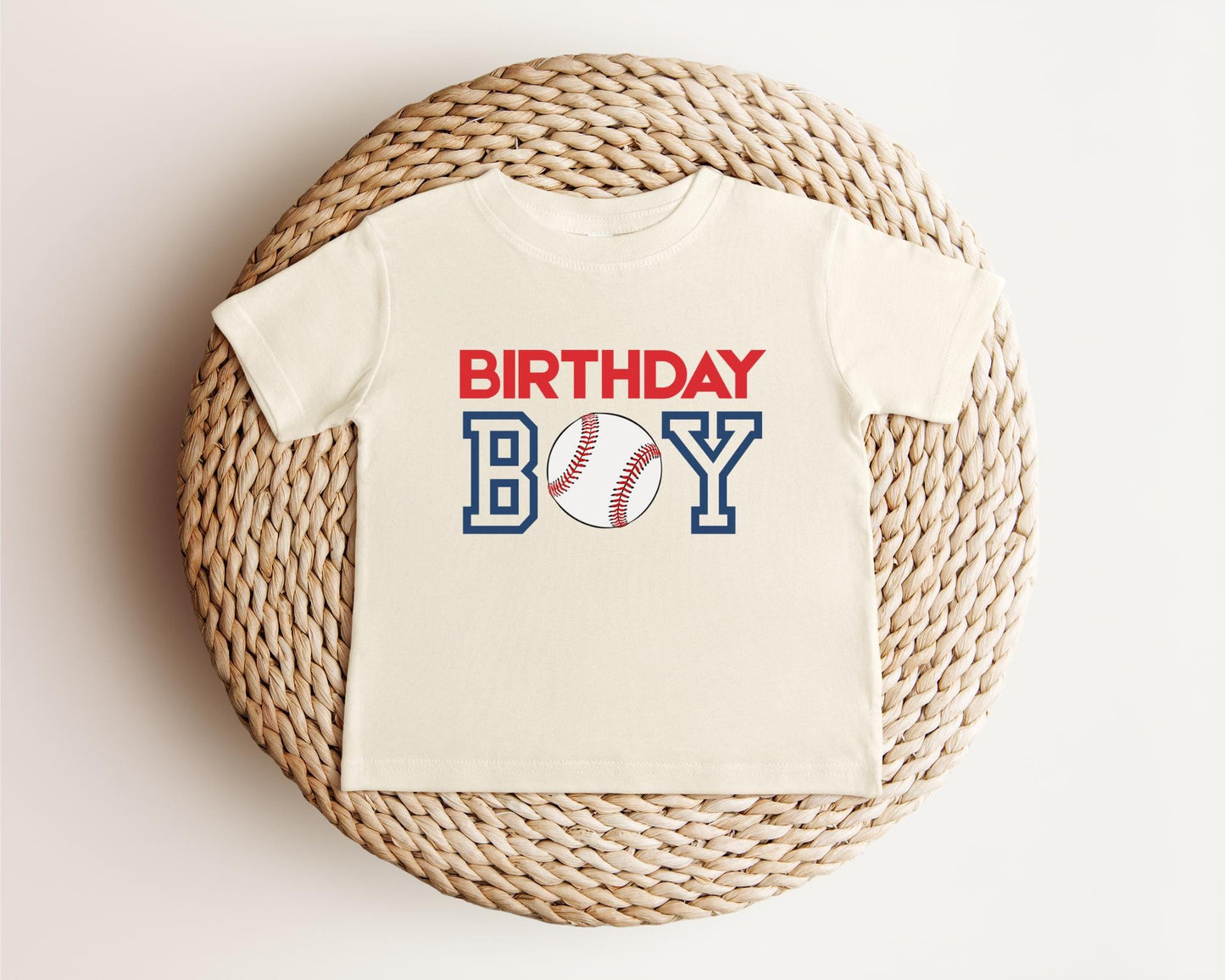 Personalized Baseball Themed First Birthday Shirt | 1st Birthday Baseball Shirt | Custom Name Baseball Outfit | Any Age Sports Birthday Tee