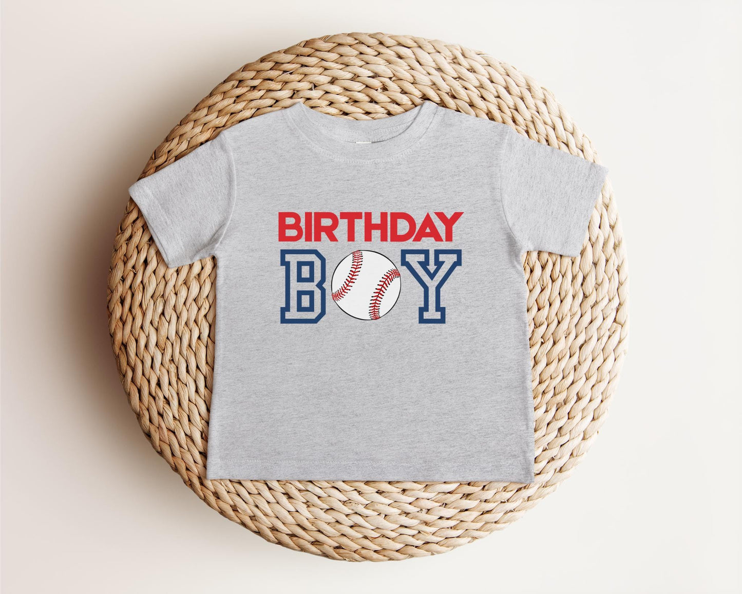Personalized Baseball Themed First Birthday Shirt | 1st Birthday Baseball Shirt | Custom Name Baseball Outfit | Any Age Sports Birthday Tee