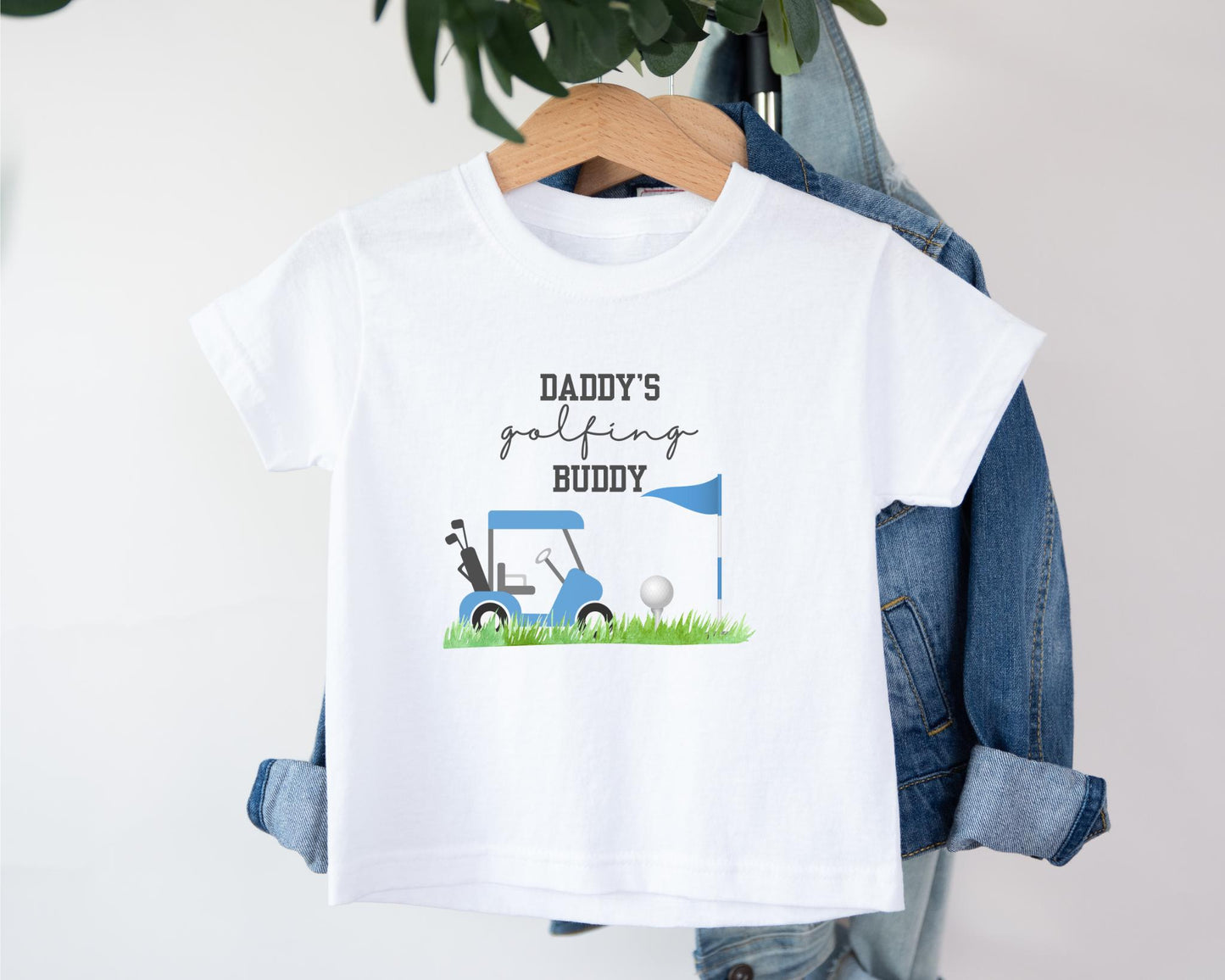 Daddy's Golfing Buddy Shirt | Golf Boys Outfit | Sport Golf Tee | Father's Day Gift