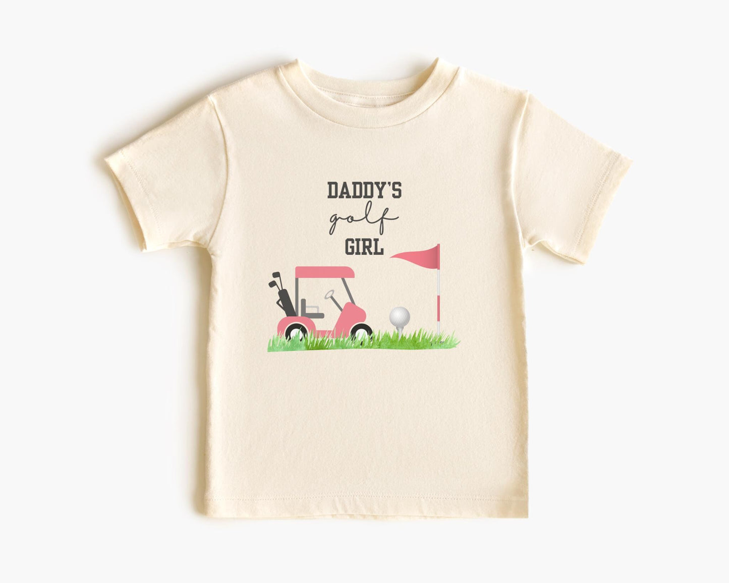 Daddy's Golfing Girl Shirt | Golf Girls Outfit | Sport Golf Tee | Father's Day Gift | Grandpa's Golfing Girl