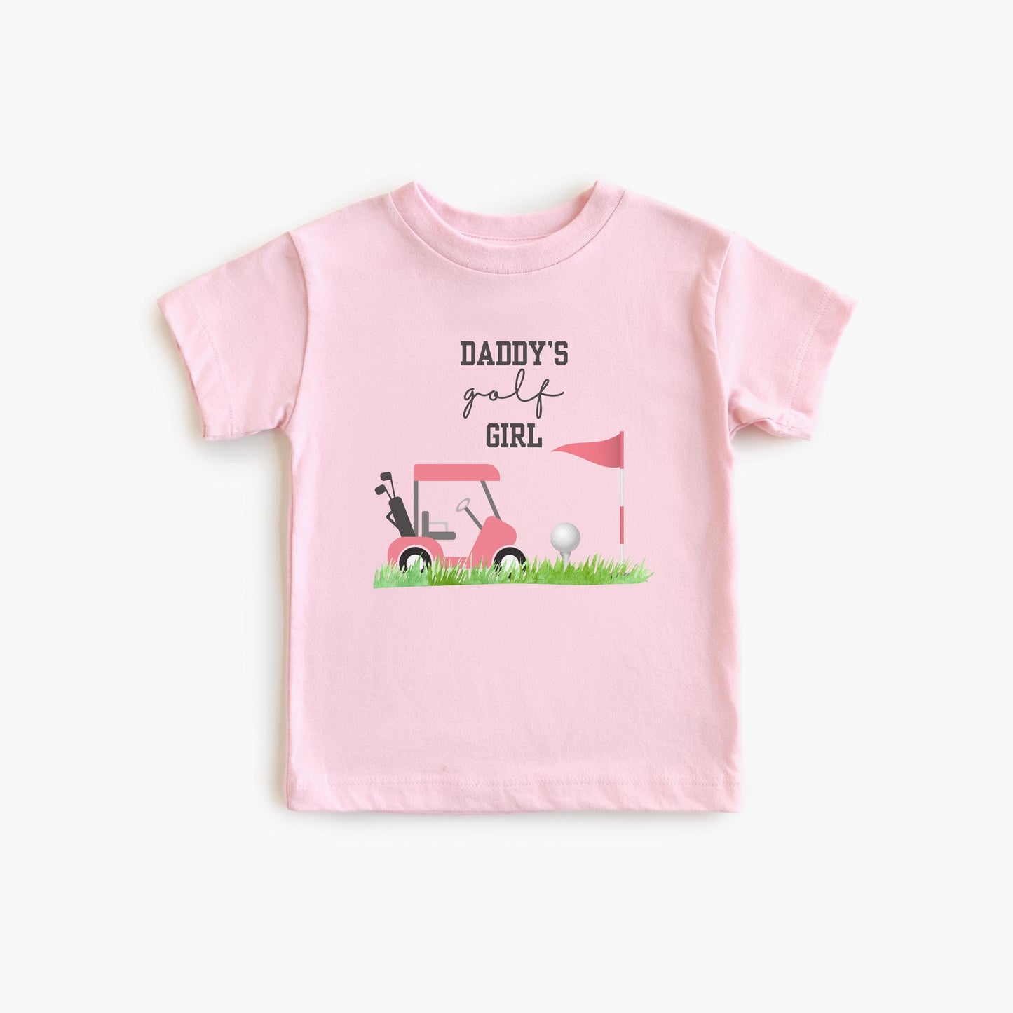 Daddy's Golfing Girl Shirt | Golf Girls Outfit | Sport Golf Tee | Father's Day Gift | Grandpa's Golfing Girl