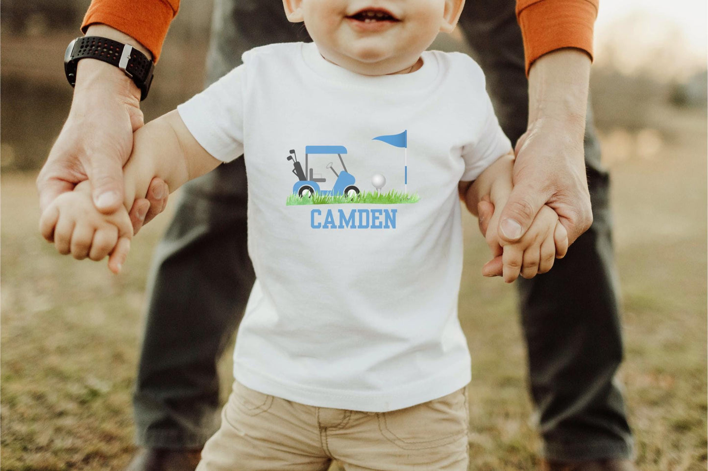 Personalized Golfing Kids Shirt | Custom Golf Boys Outift | Toddler Baby Golf Gifts | Golf Lover Tee