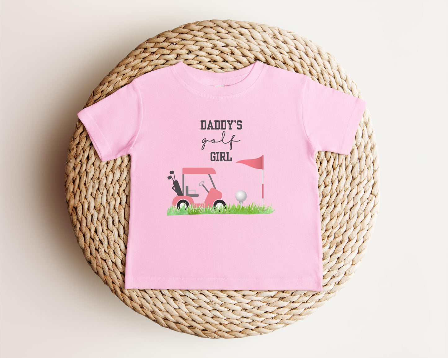 Daddy's Golfing Girl Shirt | Golf Girls Outfit | Sport Golf Tee | Father's Day Gift | Grandpa's Golfing Girl