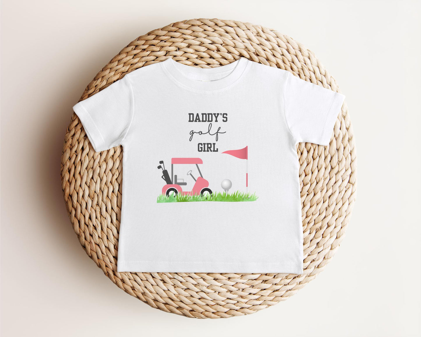 Daddy's Golfing Girl Shirt | Golf Girls Outfit | Sport Golf Tee | Father's Day Gift | Grandpa's Golfing Girl