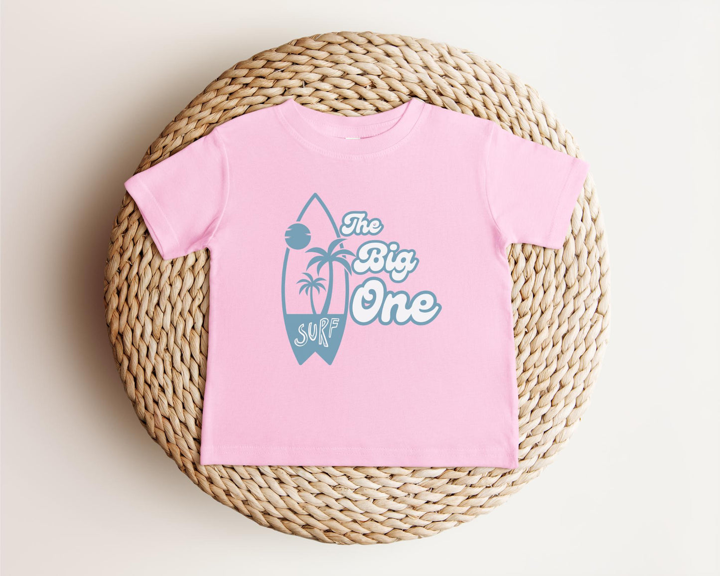 Personalized Beach Surfboard First Birthday Shirt | The Big One Boy Girl Surfing 1st Birthday Outfit