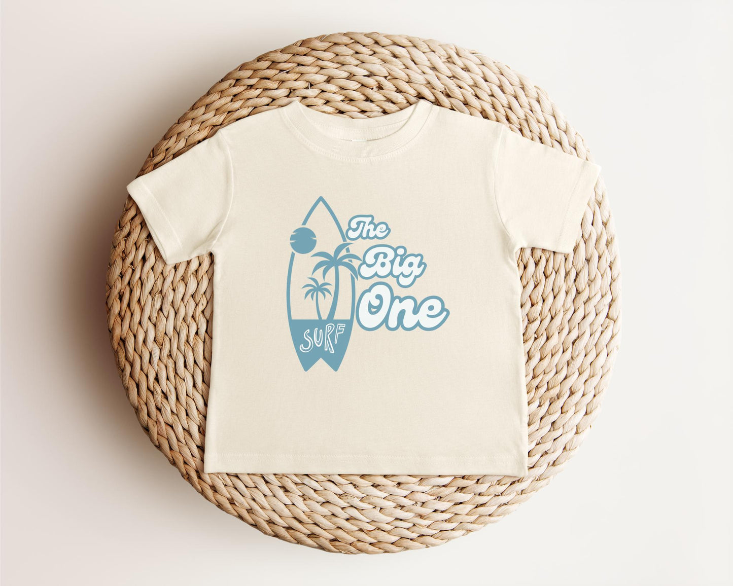 Personalized Beach Surfboard First Birthday Shirt | The Big One Boy Girl Surfing 1st Birthday Outfit