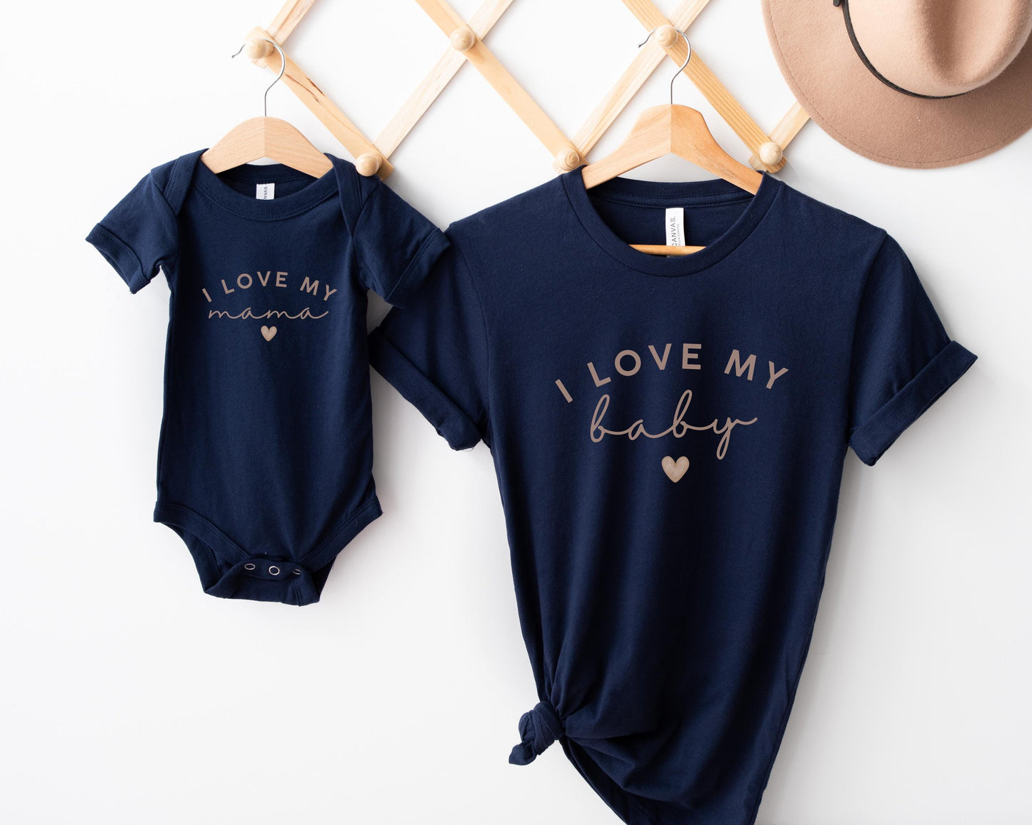 I Love My Mama Baby Shirt | Mama Mini Outfit | Mother's Day Gift