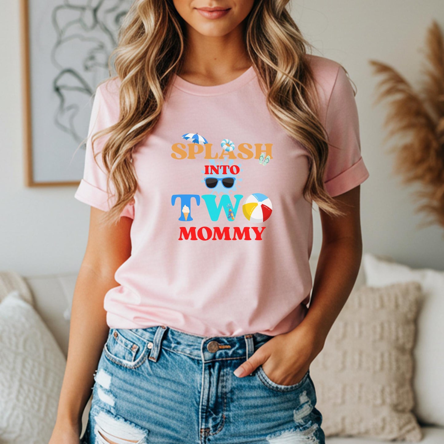 Splash Into Two Pool Party Theme Matching Family Birthday Shirts | 2nd Birthday Outfit | Summer Swimming Pad Second Birthday