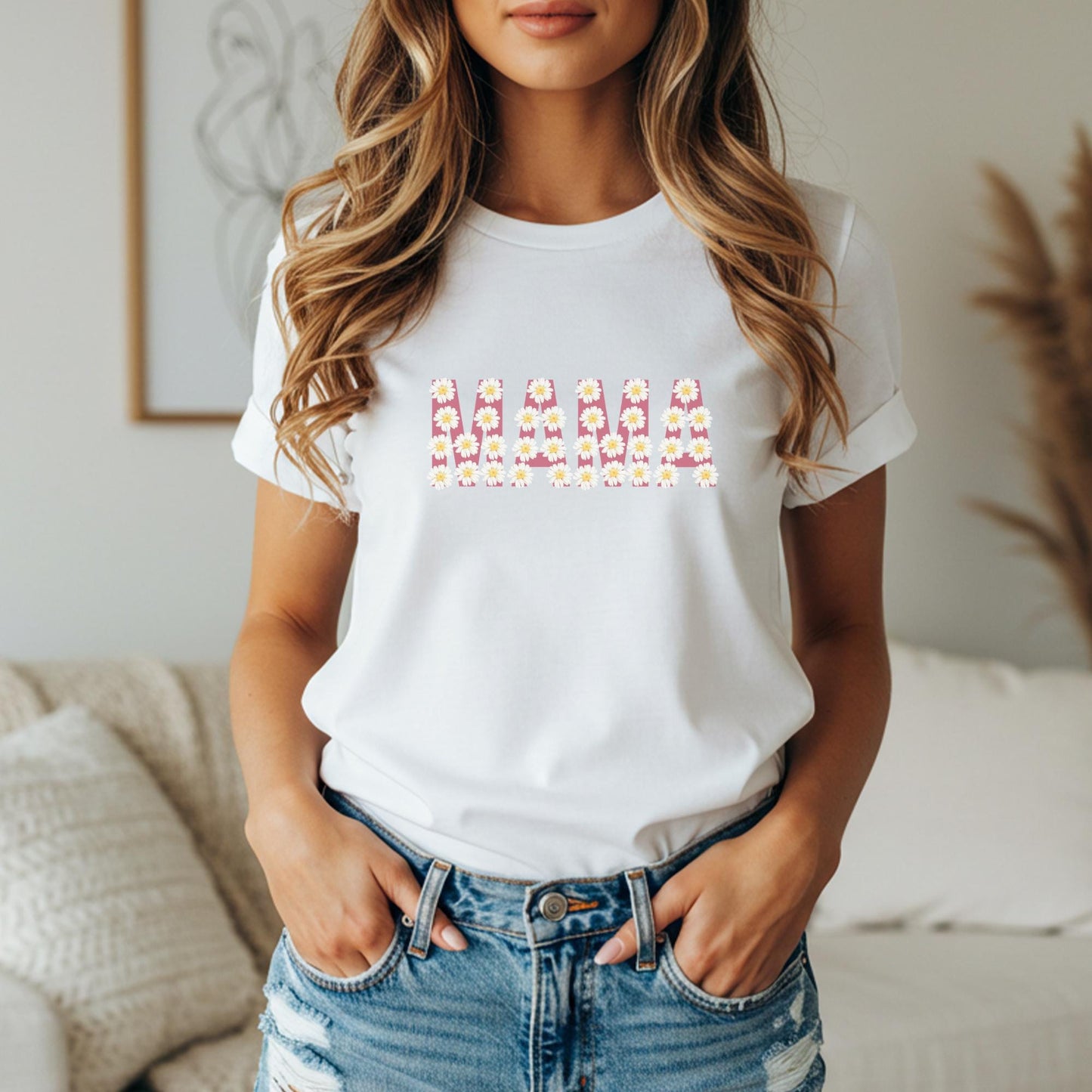 Daisy Themed First Birthday Matching Family Shirts: Girls Floral 1st Birthday Outfit