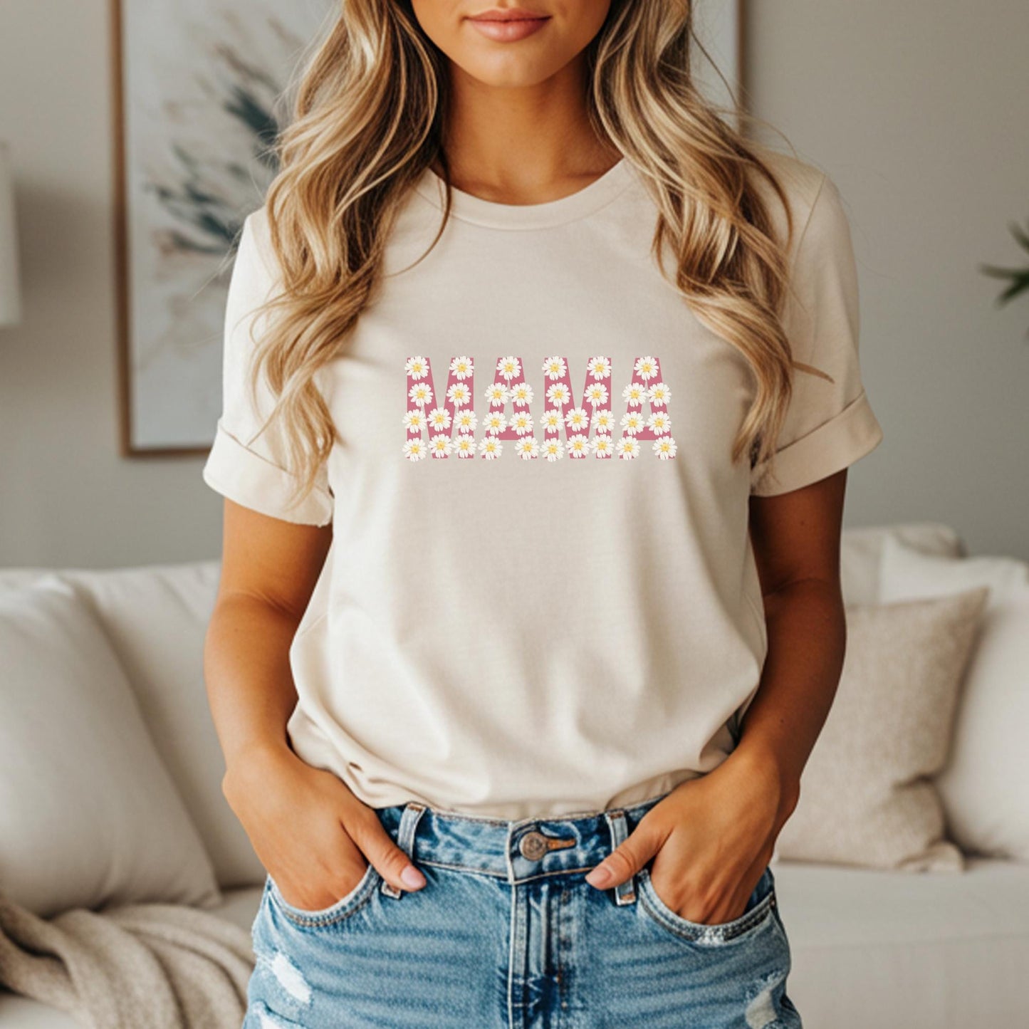 Daisy Themed First Birthday Matching Family Shirts: Girls Floral 1st Birthday Outfit