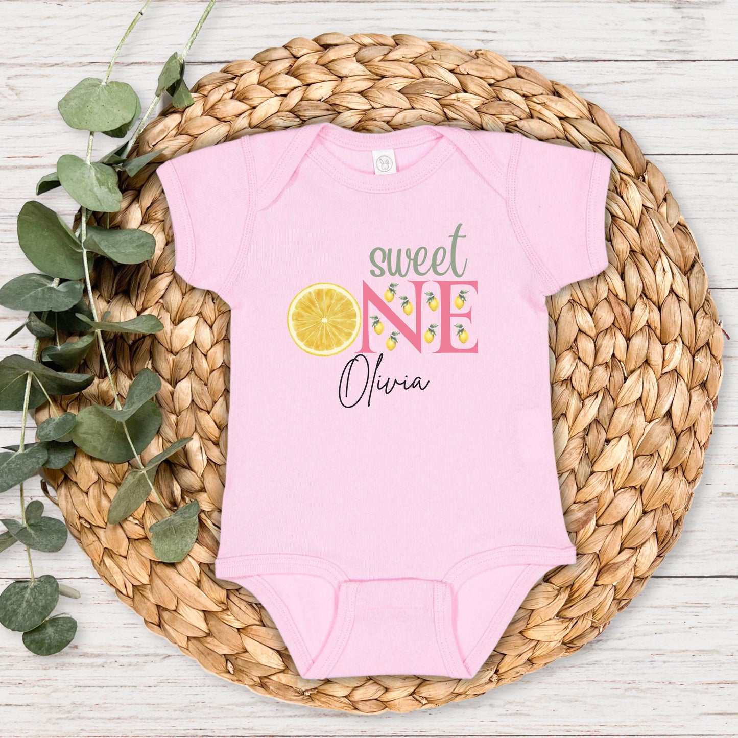 Lemon First Birthday Shirt: Sweet One 1st Birthday Citrus Themed Party Outfit