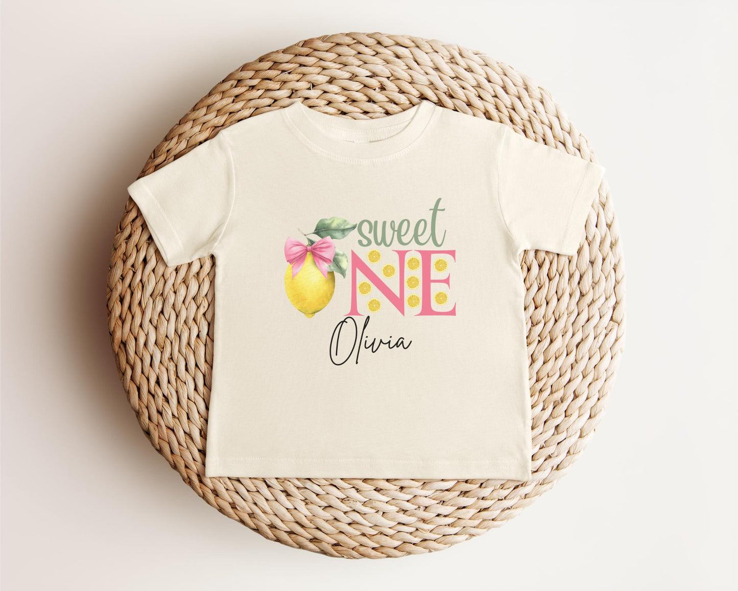 Lemon First Birthday Shirt: Sweet One 1st Birthday Citrus Themed Party Outfit