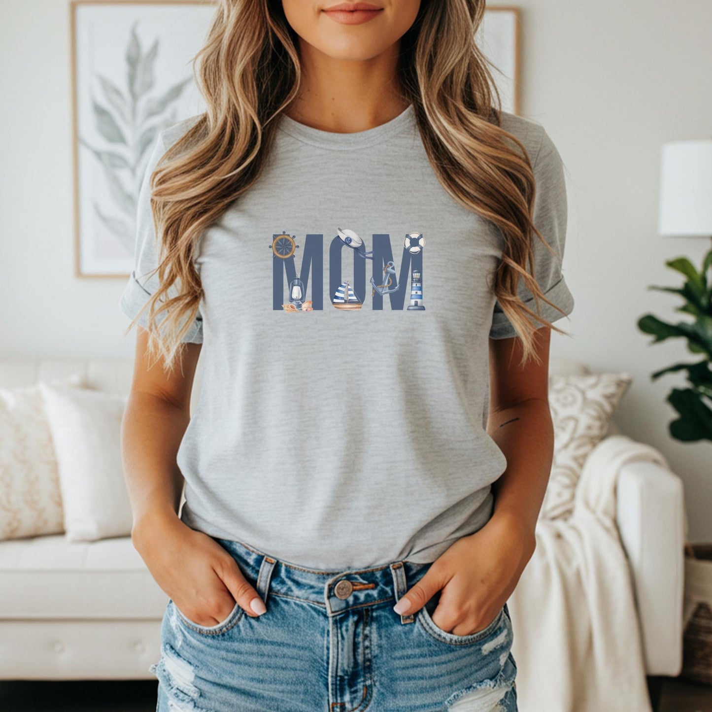 Nautical Sailing First Birthday Family Matching Shirts: Sailing Into One 1st Birthday Party Outfits