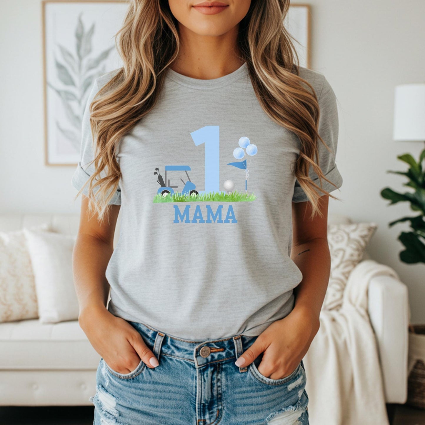 Golf First Birthday Family Matching Shirts: Hole in One 1st Birthday Party Outfit