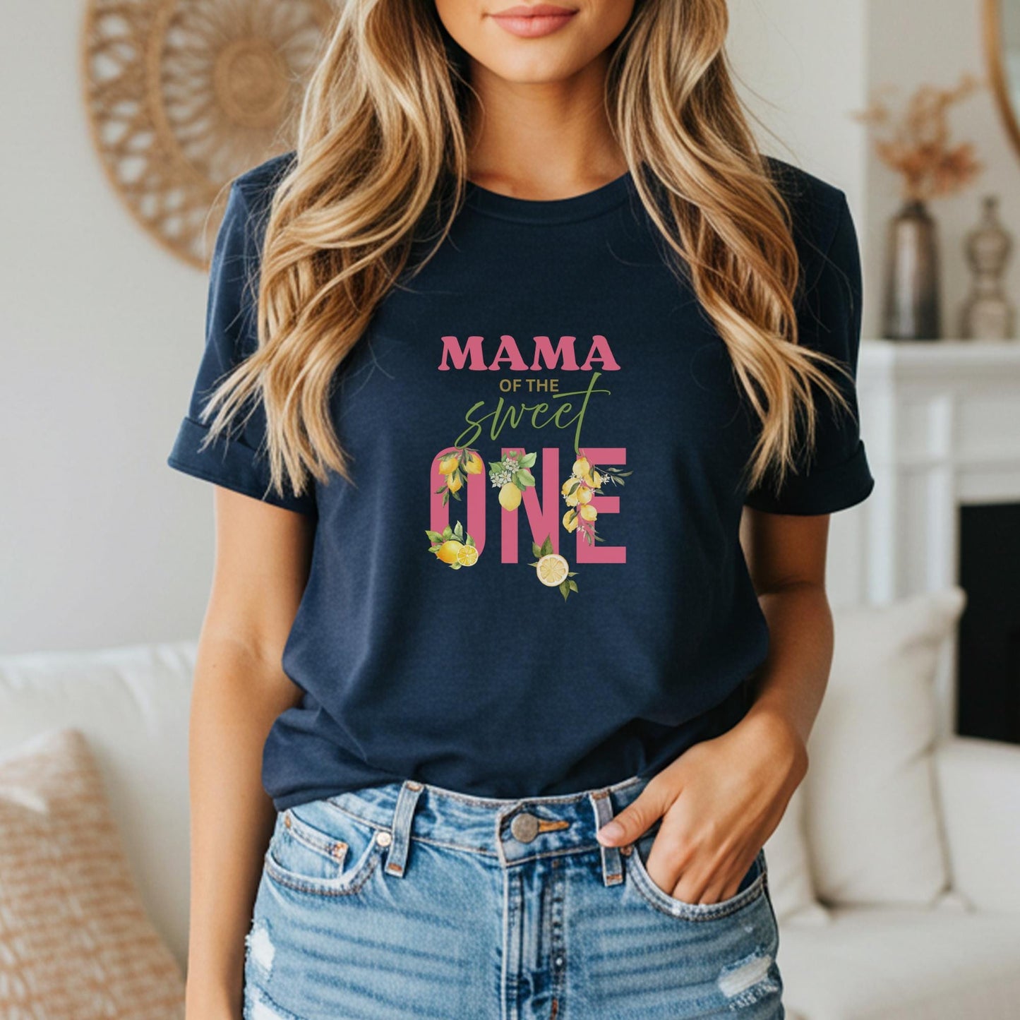 Personalized Lemon First Birthday Matching Family Shirts: Sweet One 1st Birthday Citrus Themed Party Outfit