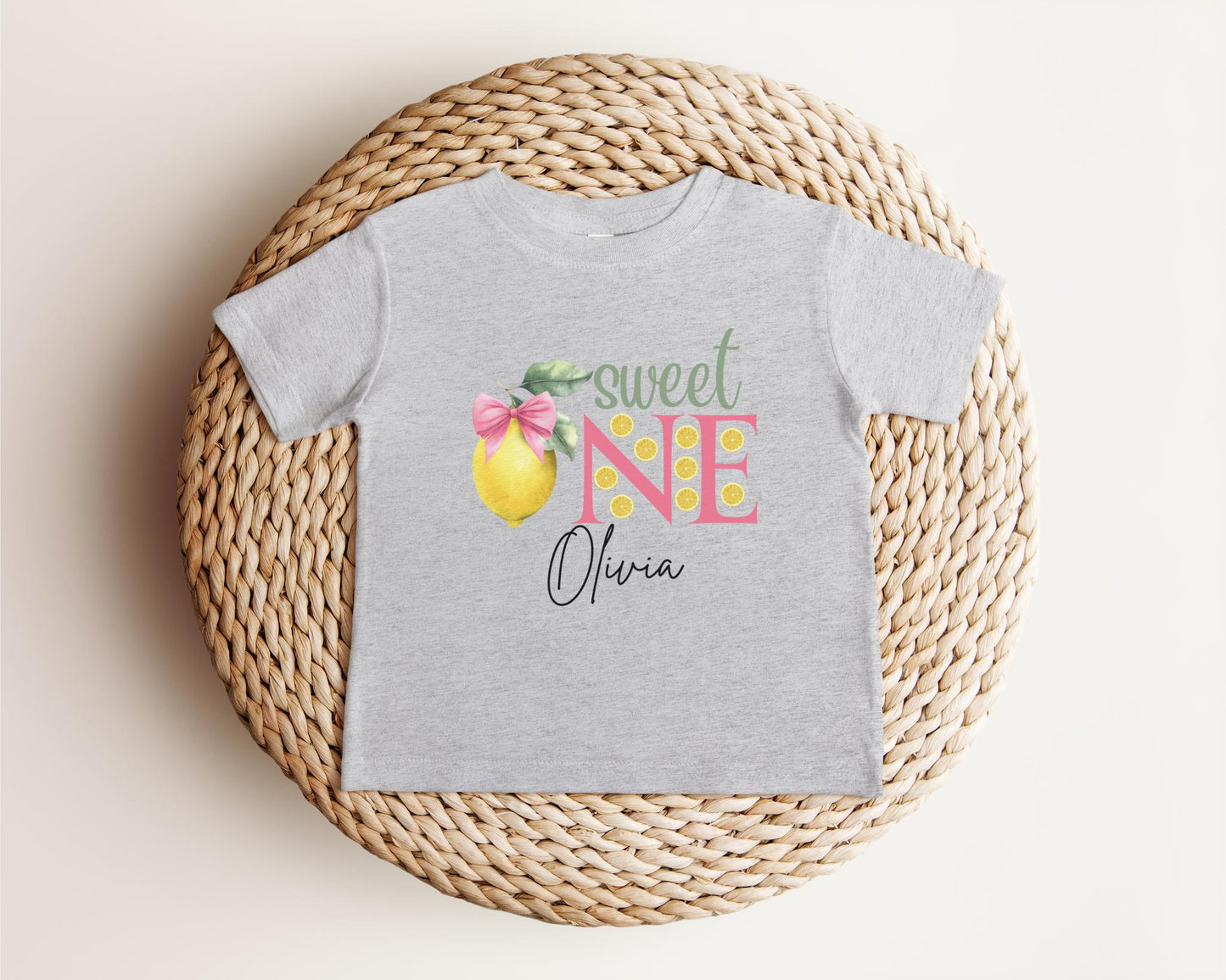 Lemon First Birthday Shirt: Sweet One 1st Birthday Citrus Themed Party Outfit