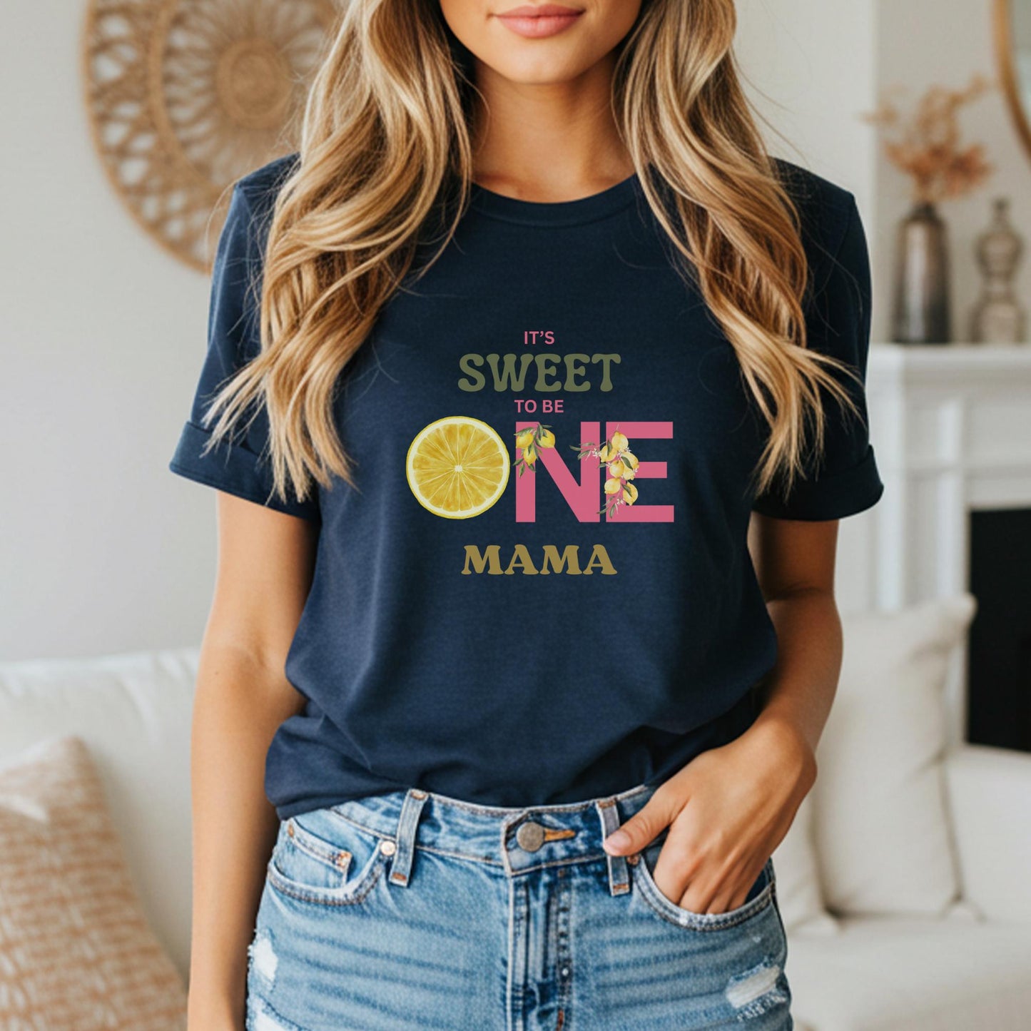 Personalized Lemon First Birthday Matching Family Shirts: Sweet One 1st Birthday Citrus Themed Party Outfit