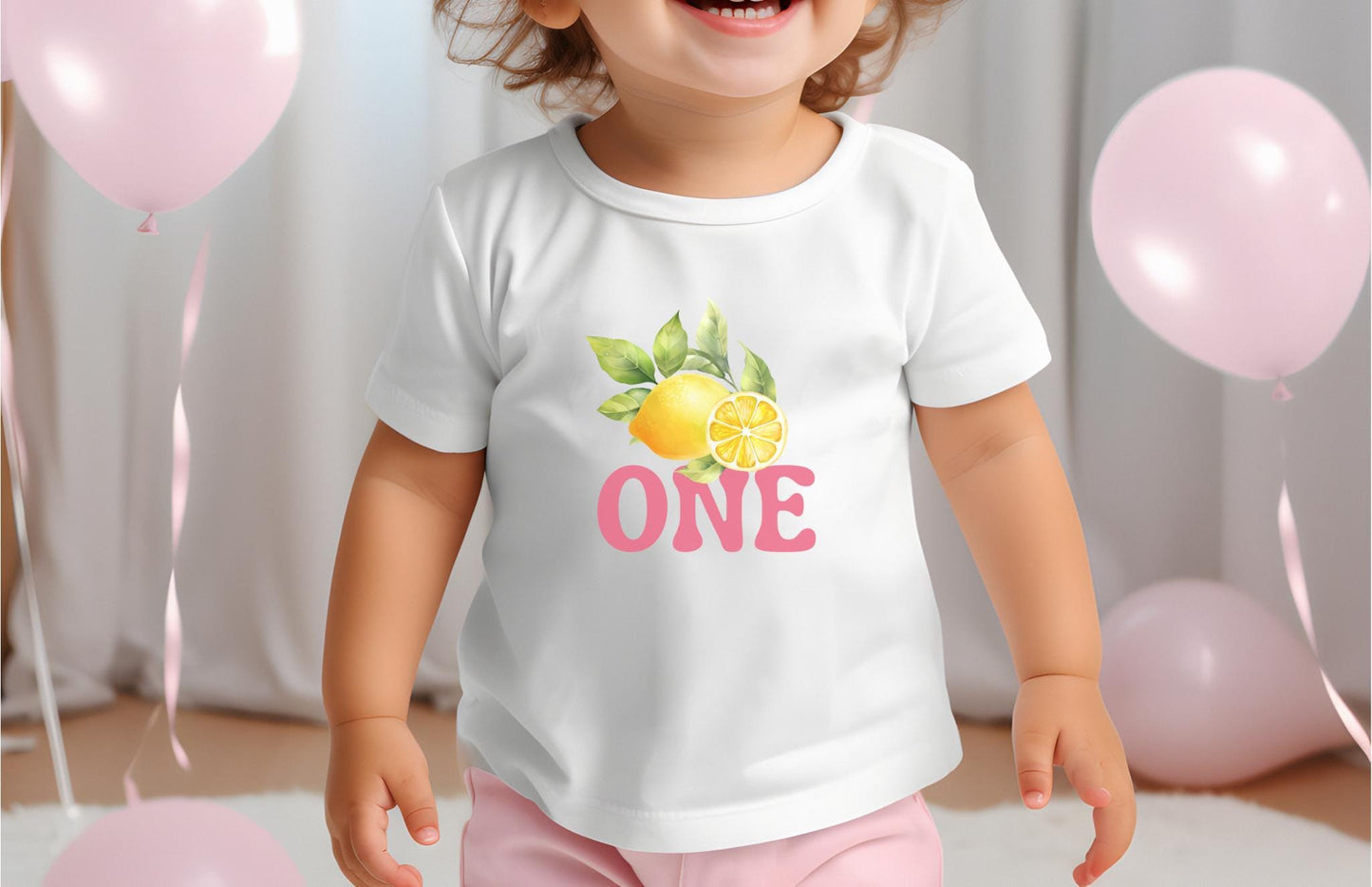 Personalized Lemon First Birthday Matching Family Shirts: Sweet One 1st Birthday Citrus Themed Party Outfit