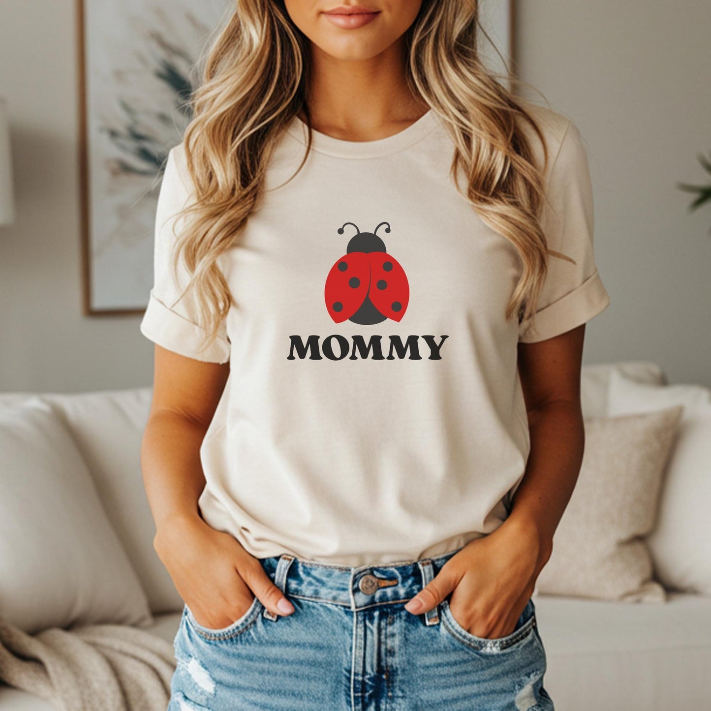 Personalized Ladybug First Birthday Family Matching Shirt: Bug Theme 1st Birthday Party Outfit