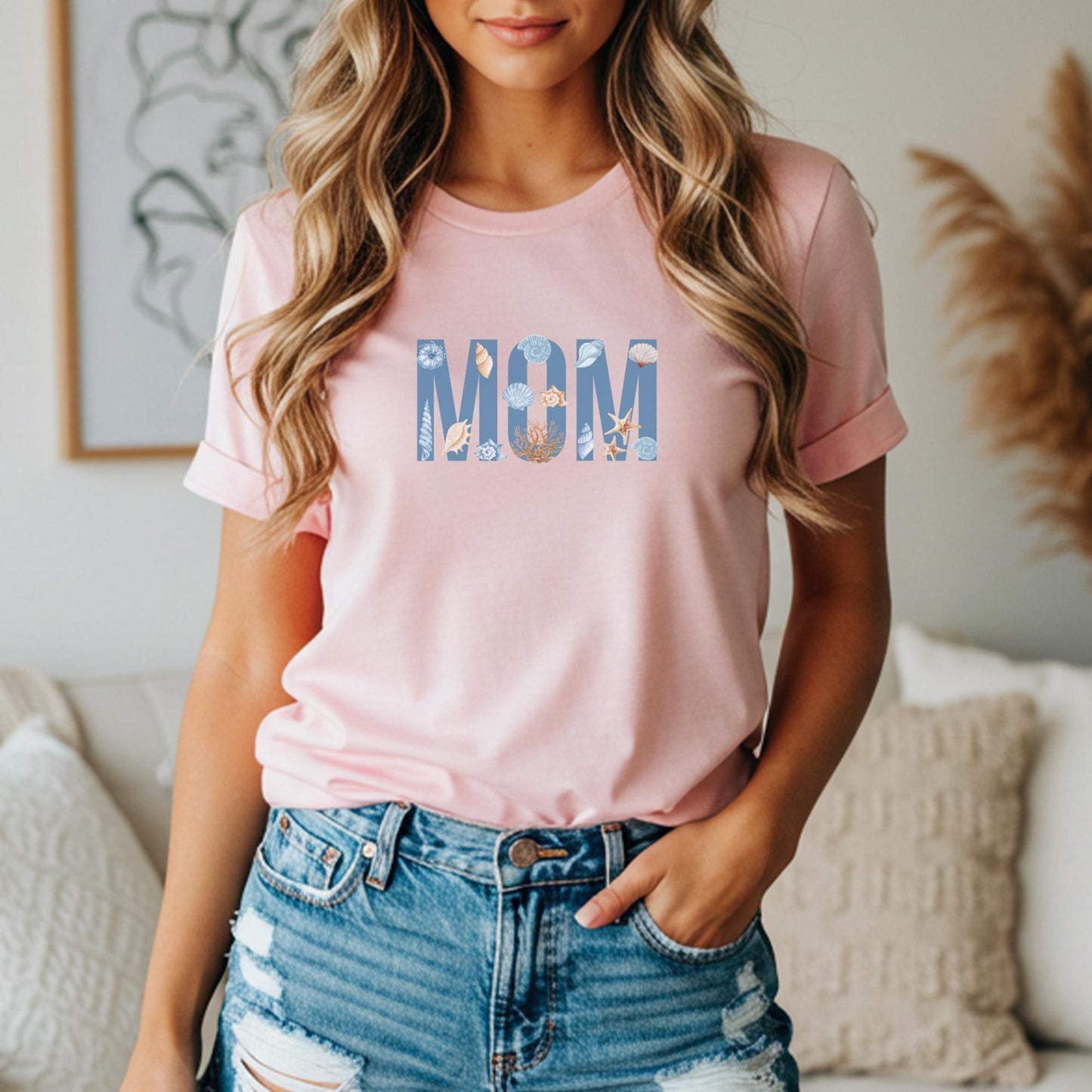 Coastal First Birthday Family Matching Shirts: Boy's Summer 1st Birthday Seashell Starfish Tee