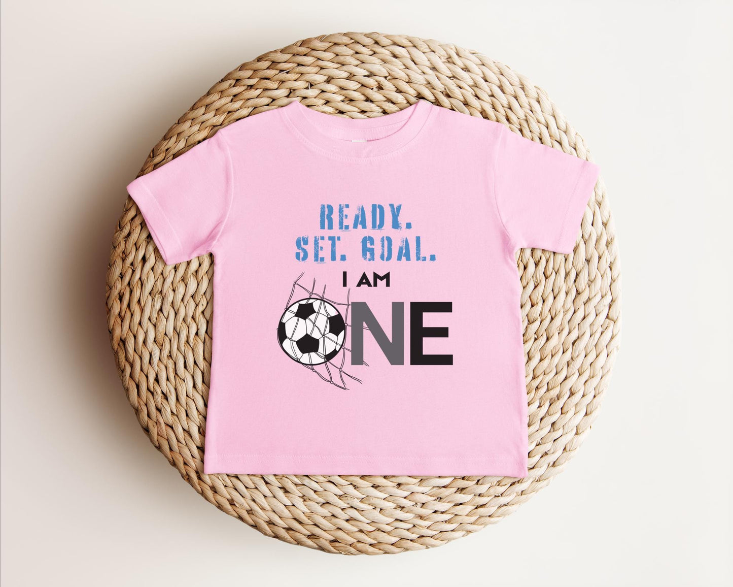 Personalized First Birthday Soccer Shirt | Soccer 1st Birthday Party Outfit | Baby Birthday T-Shirt | Sports Themed Tee Gift